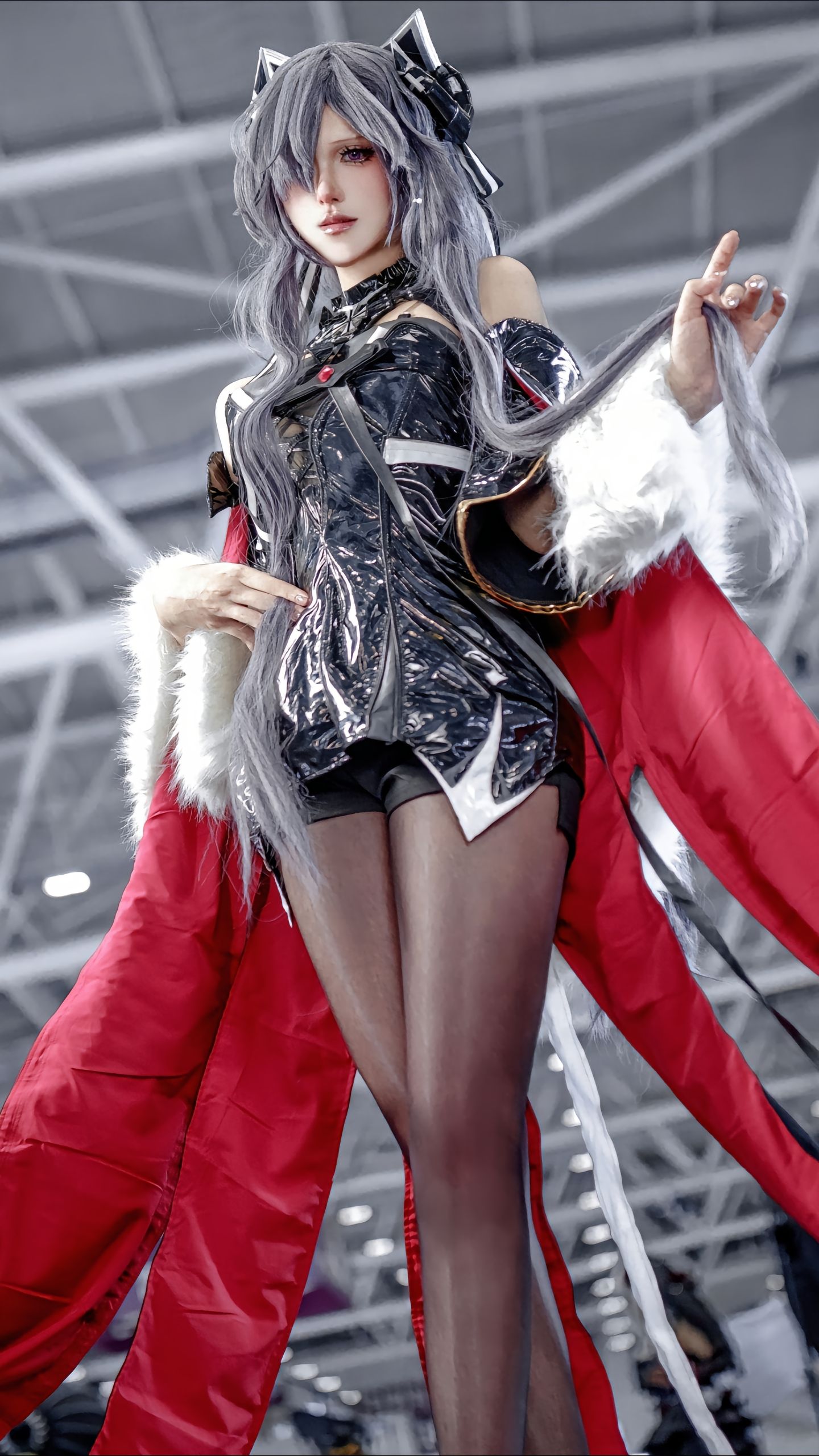 dy@月喑yīn 好爽的脸 下辈子还长这样 cos 碧蓝航线 御姐 漫展,第2张 dy@月喑yīn 好爽的脸 下辈子还长这样 cos 碧蓝航线 御姐 漫展,第2张