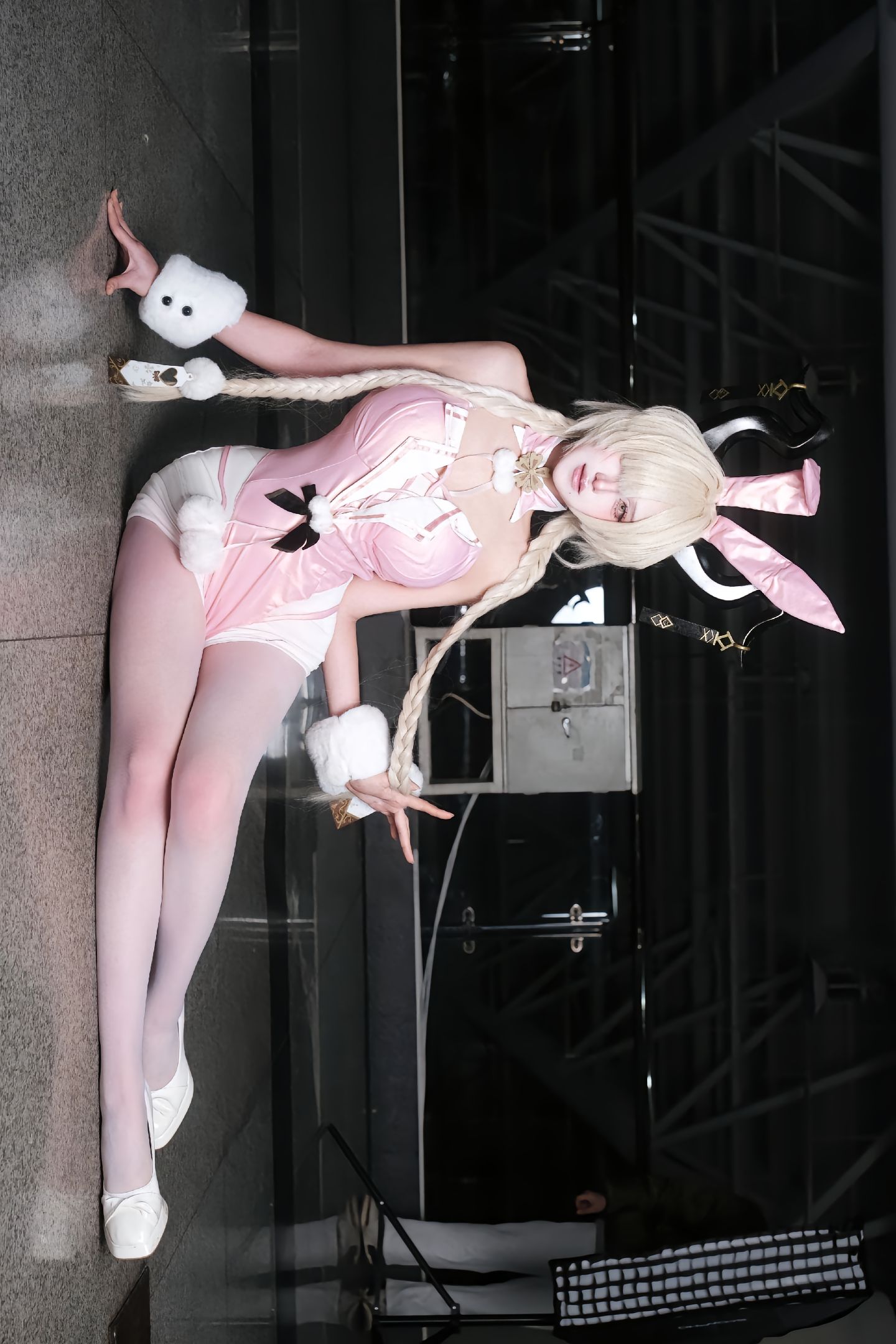 dy@月喑yīn 我猜有人要爱上我了 cos 碧蓝航线 兔女郎 御姐 漫展,第2张