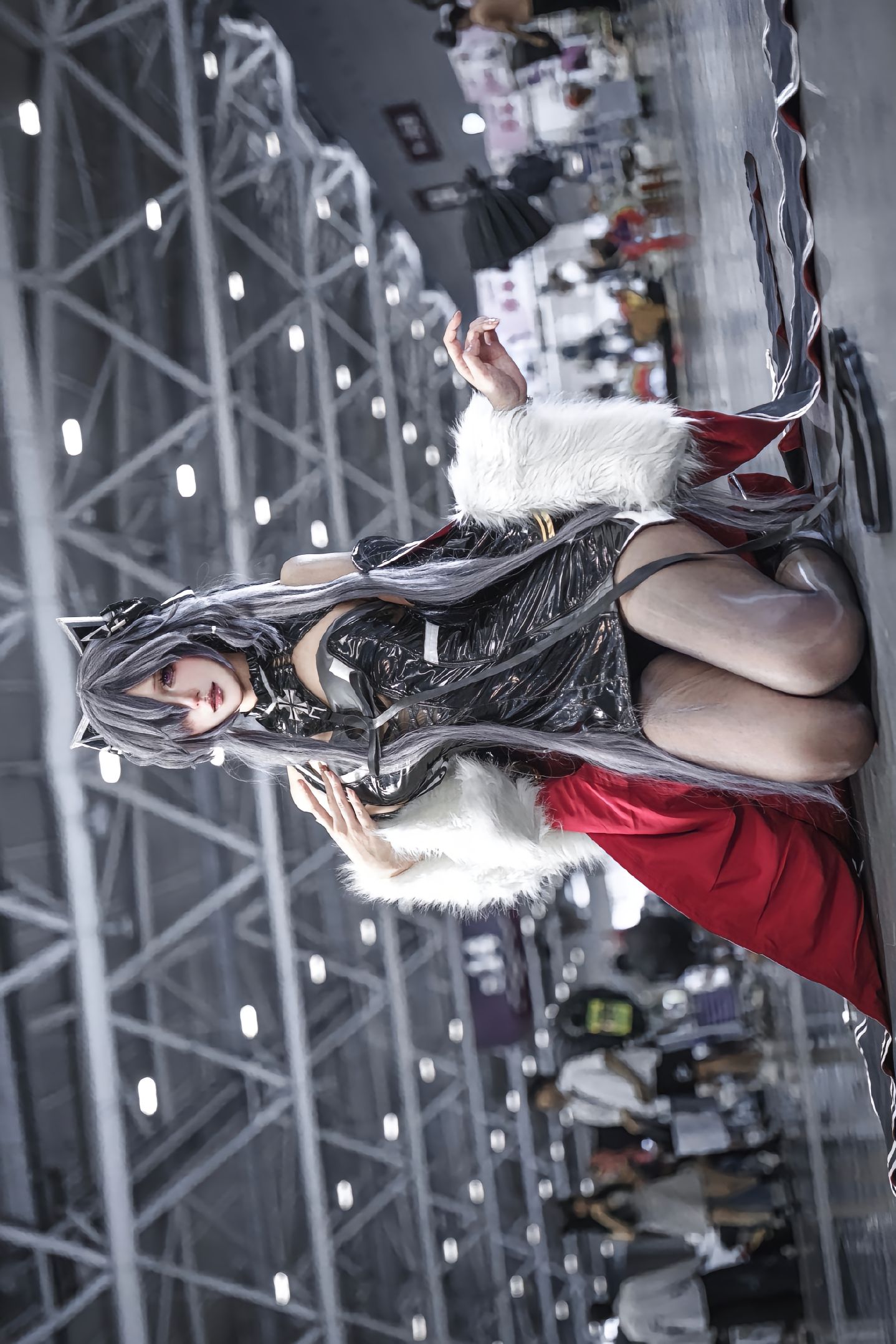 dy@月喑yīn 你来了 我的使魔兼主人 cos 碧蓝航线 御姐 漫展 场照,第3张