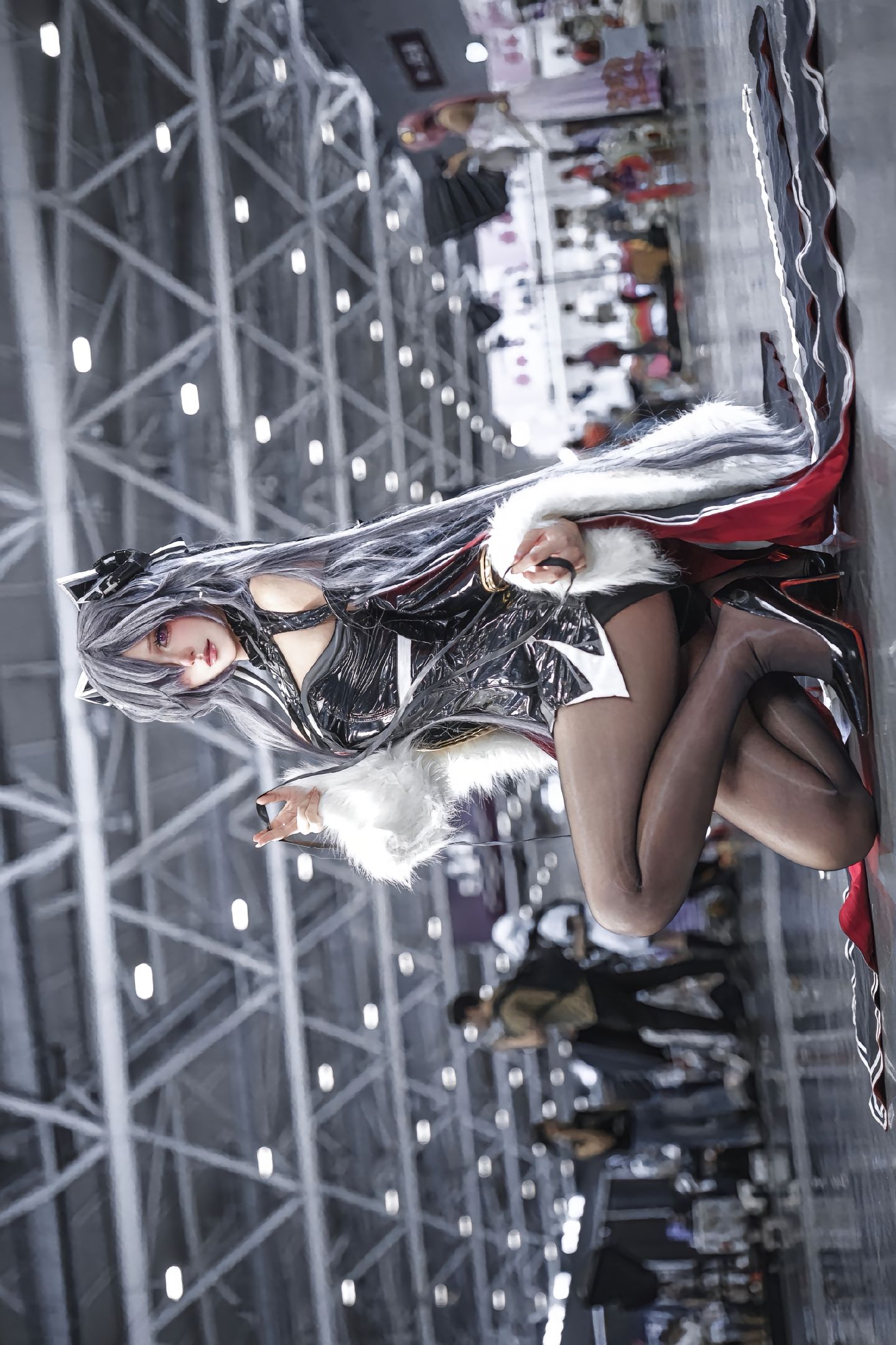 dy@月喑yīn 你来了 我的使魔兼主人 cos 碧蓝航线 御姐 漫展 场照,第2张