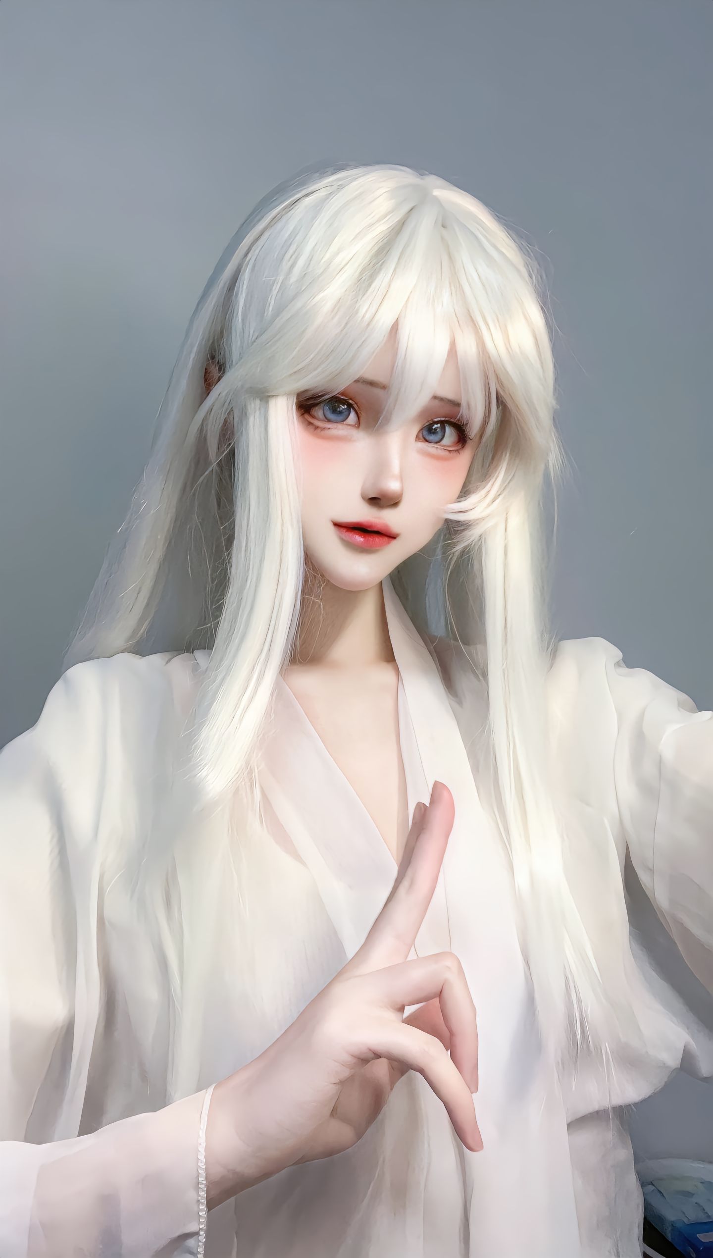 dy@裂裂sugoisugoi 梨花哪有兄弟香。别管阳蛊咱俩精彩一辈子就完了 大爱仙尊 cos 白凝冰 蛊真人 梨花哪有二十岁香,第2张