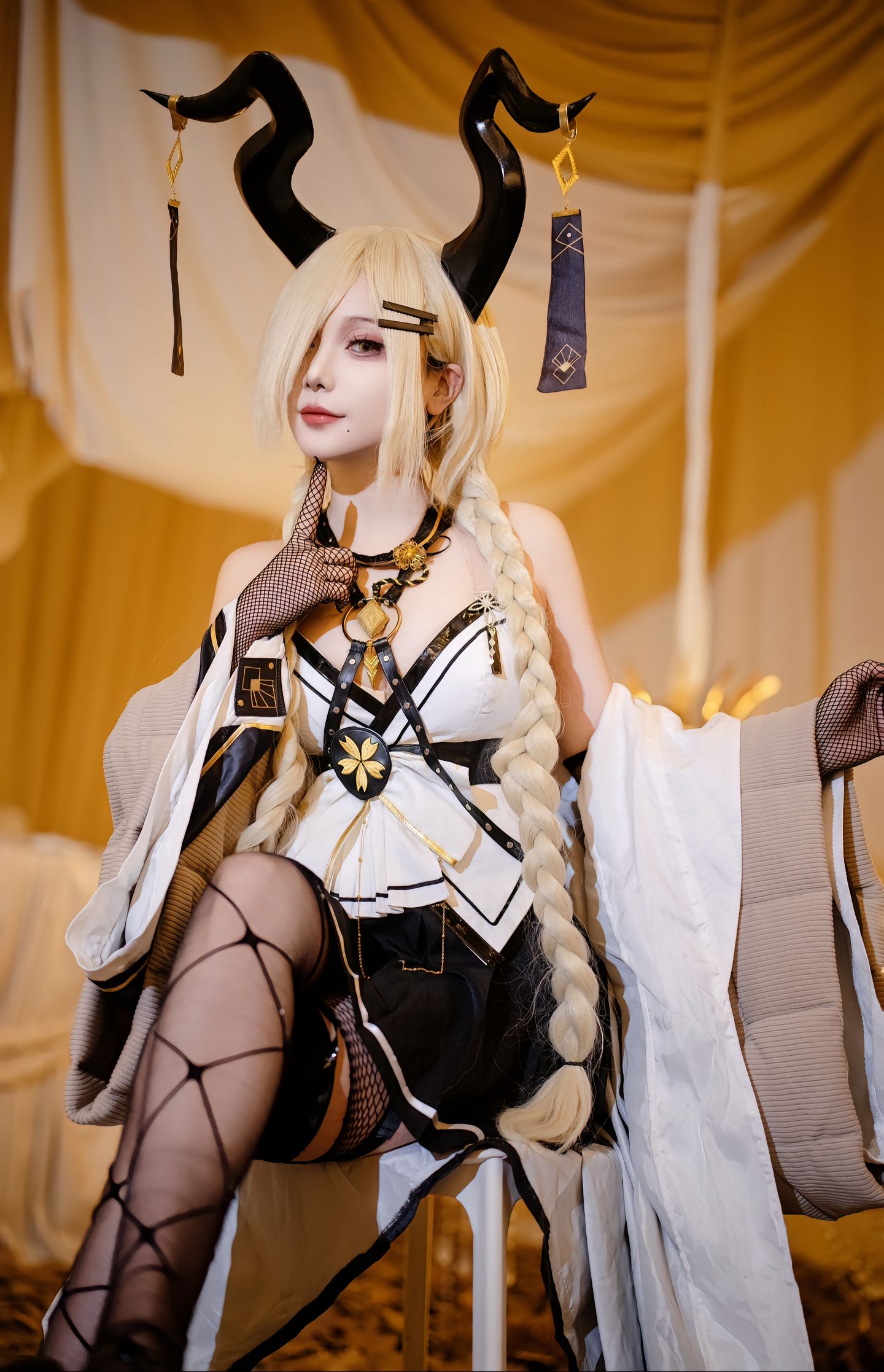 dy@绛南学姐ovo 怎么还不谈恋爱，不会是在等我吧 一种很新的cosplay 二次元 碧蓝航线 尾张cos cos,第6张