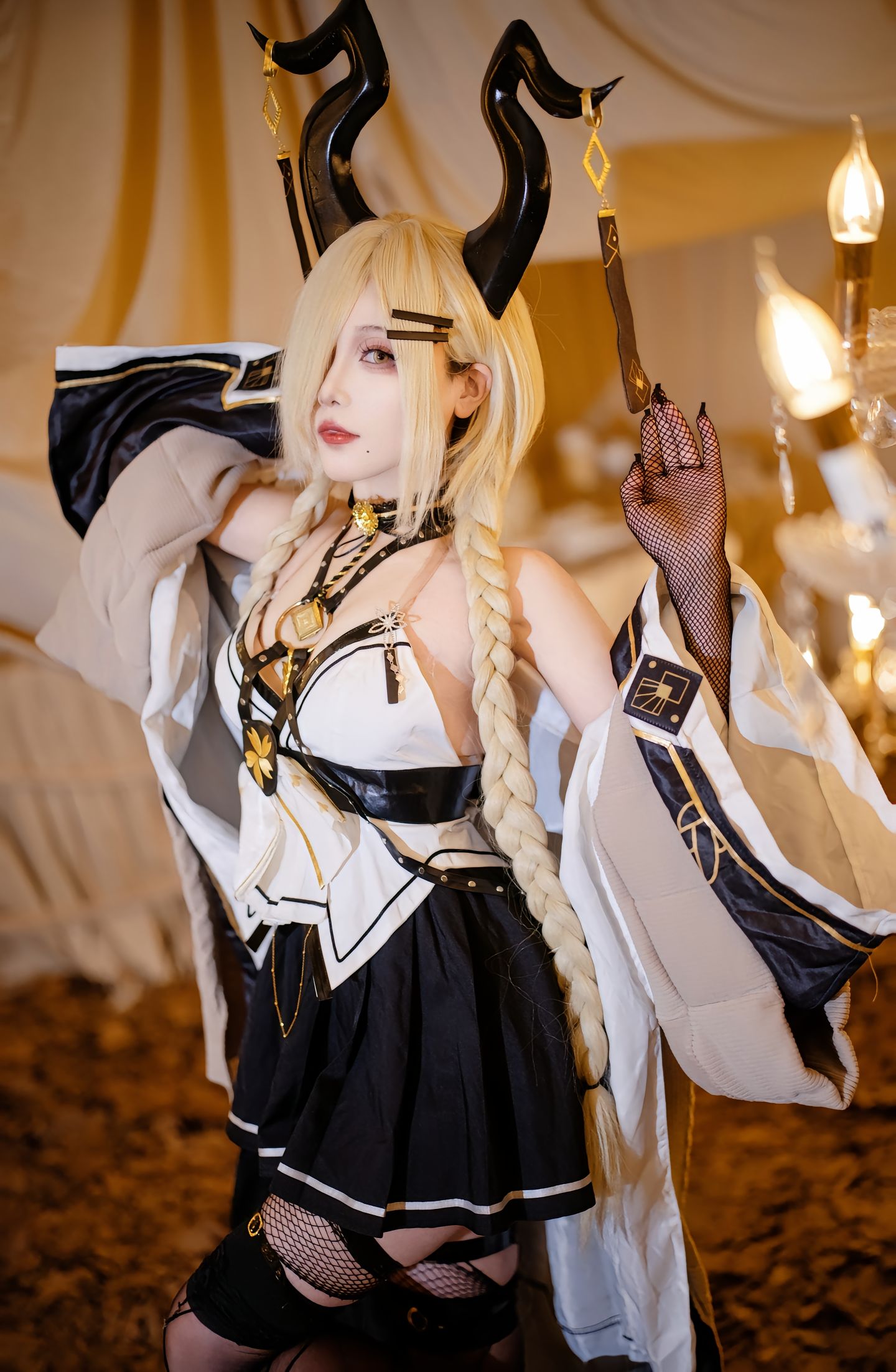 dy@绛南学姐ovo 怎么还不谈恋爱，不会是在等我吧 一种很新的cosplay 二次元 碧蓝航线 尾张cos cos,第5张