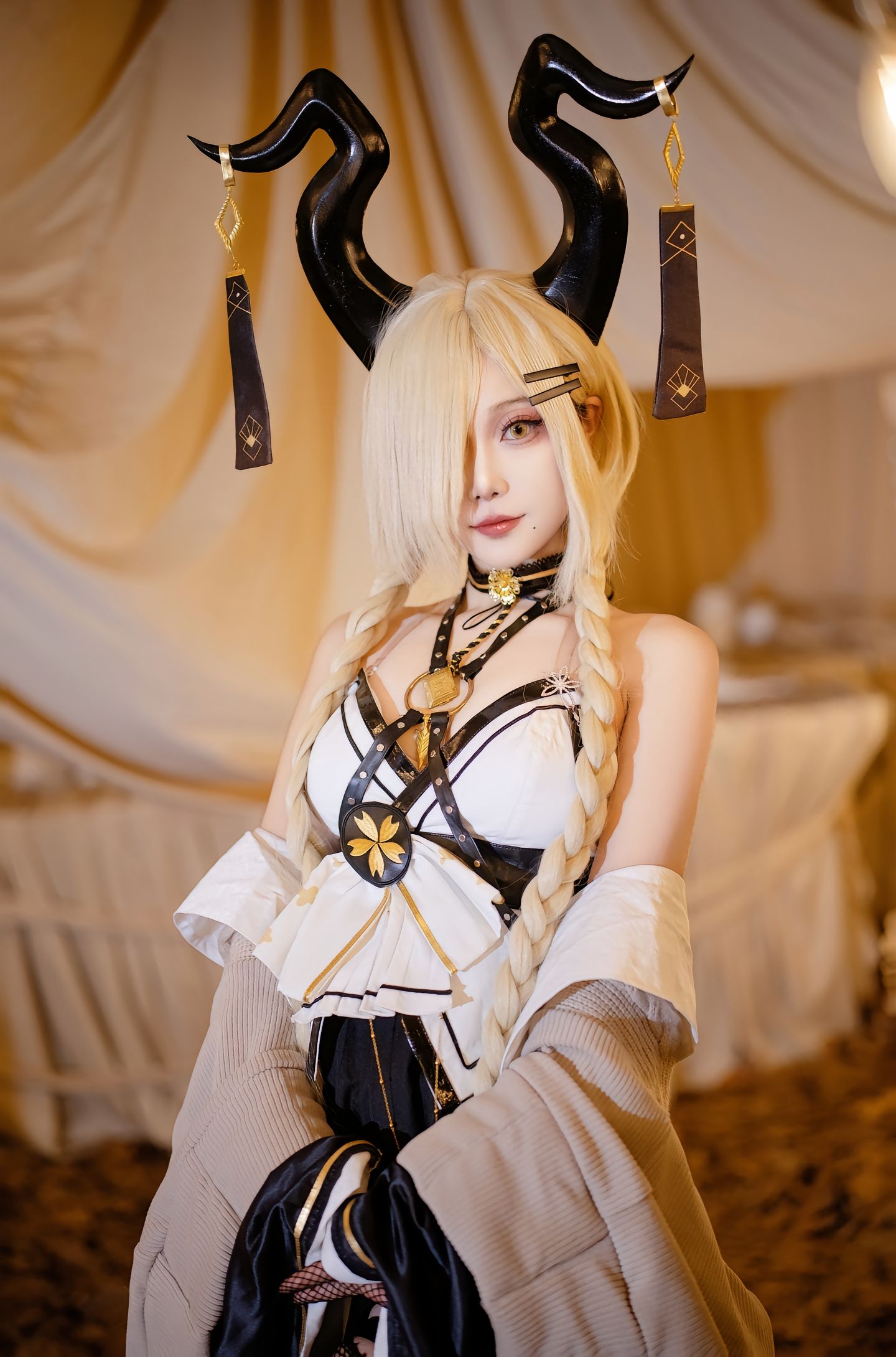 dy@绛南学姐ovo 怎么还不谈恋爱，不会是在等我吧 一种很新的cosplay 二次元 碧蓝航线 尾张cos cos,第9张