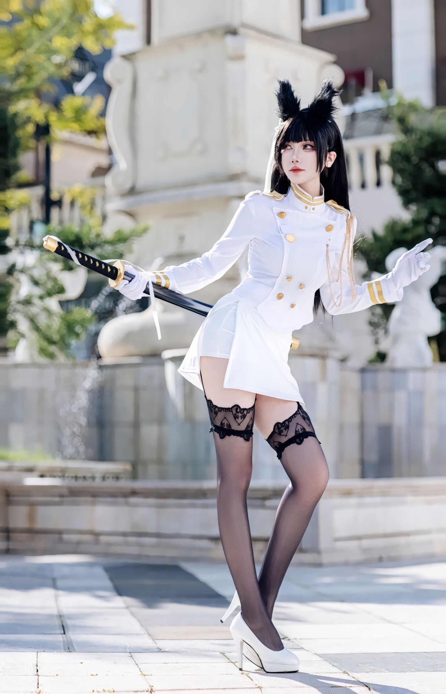 dy@绛南学姐ovo  一种很新的cosplay 二次元 cos 爱宕 碧蓝航线,第1张