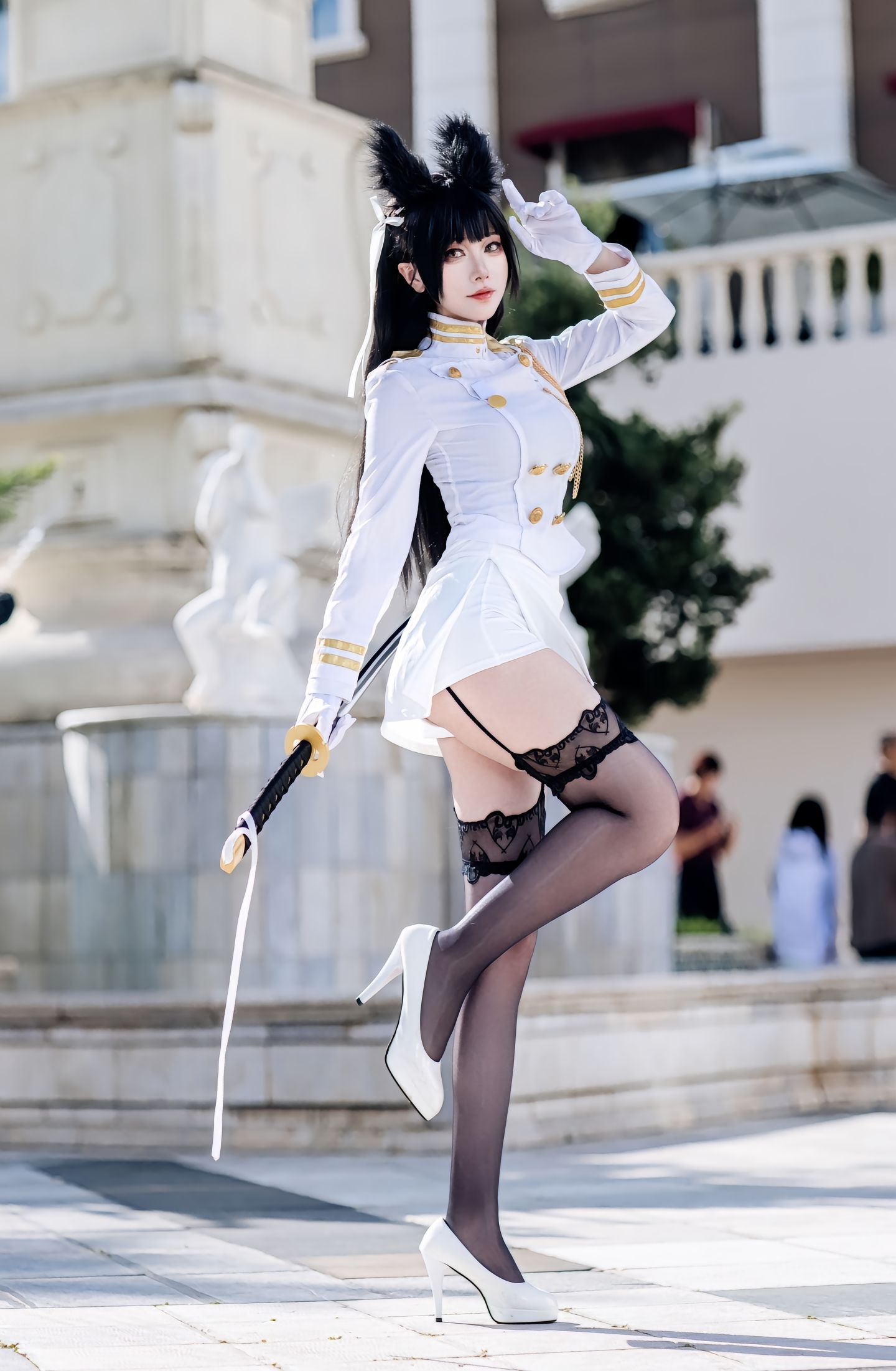 dy@绛南学姐ovo  一种很新的cosplay 二次元 cos 爱宕 碧蓝航线,第3张