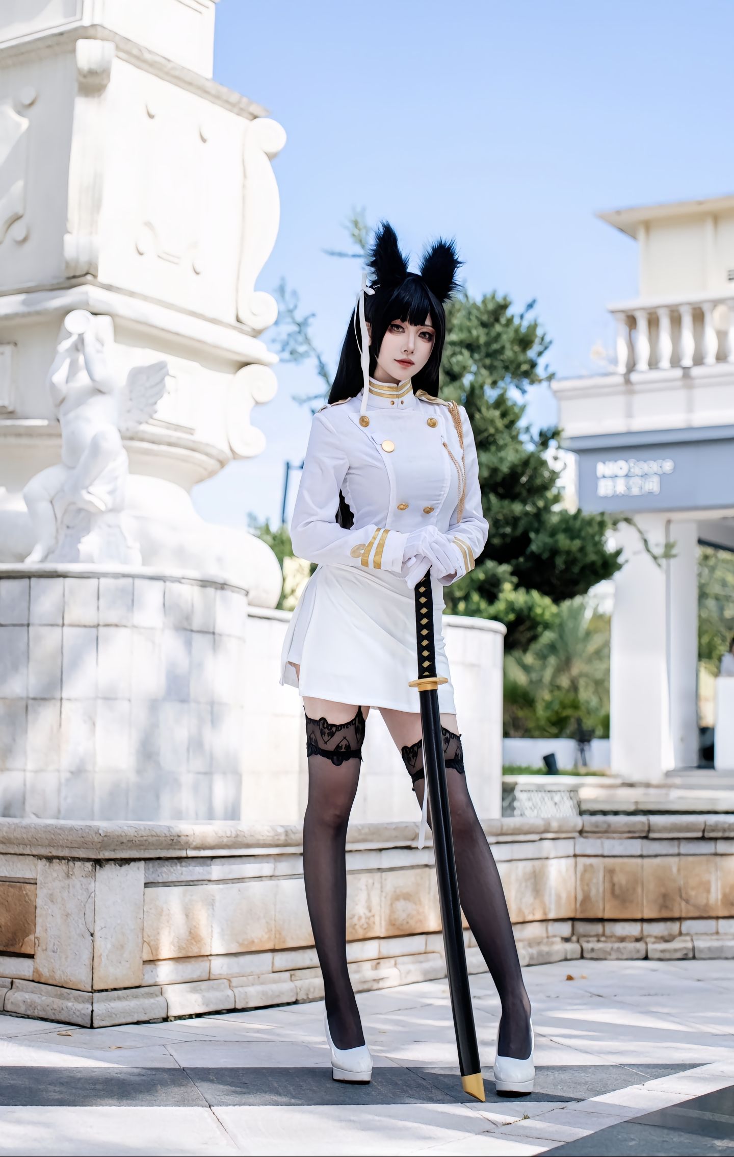 dy@绛南学姐ovo  一种很新的cosplay 二次元 cos 爱宕 碧蓝航线,第6张