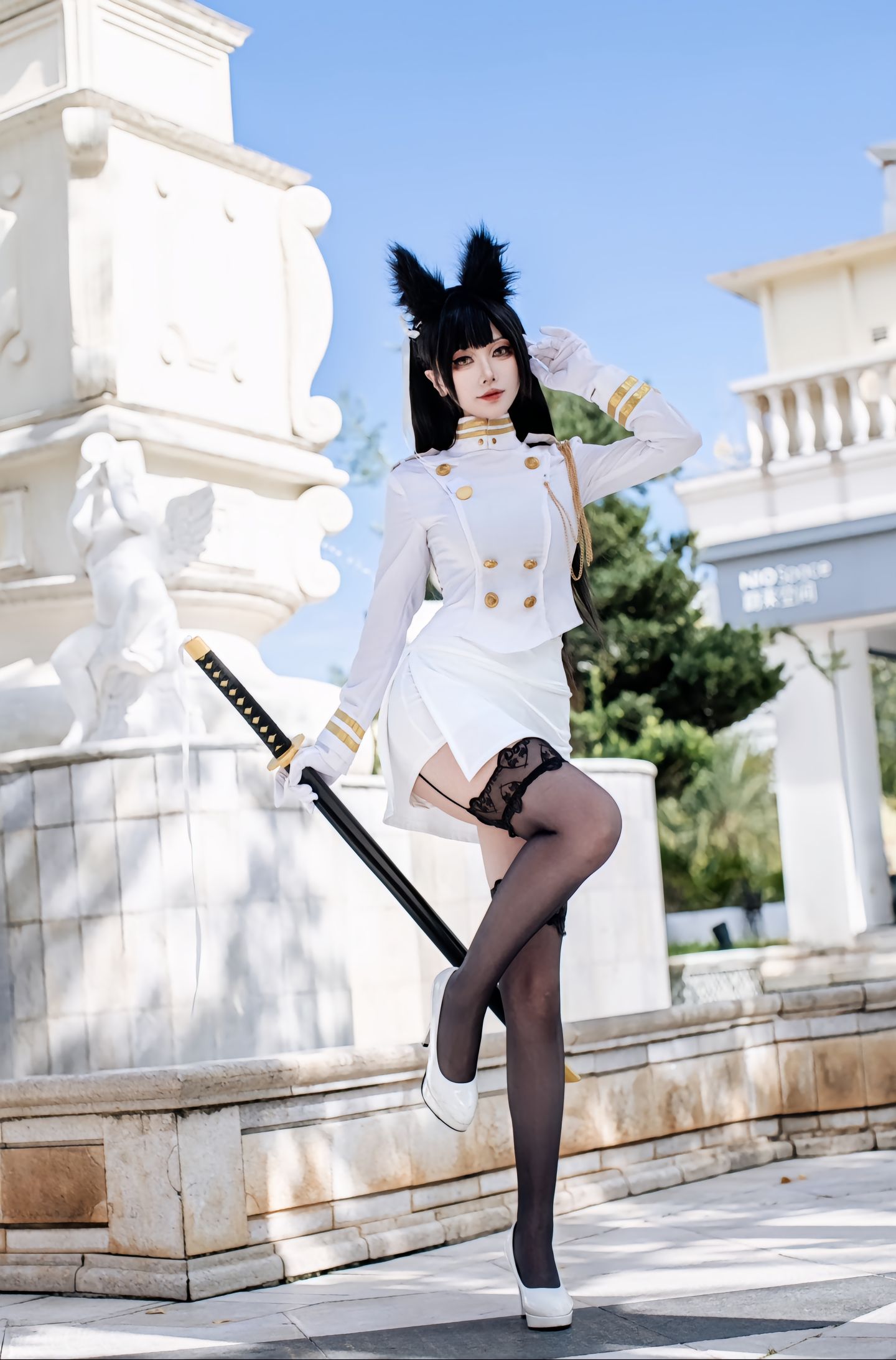 dy@绛南学姐ovo  一种很新的cosplay 二次元 cos 爱宕 碧蓝航线,第5张