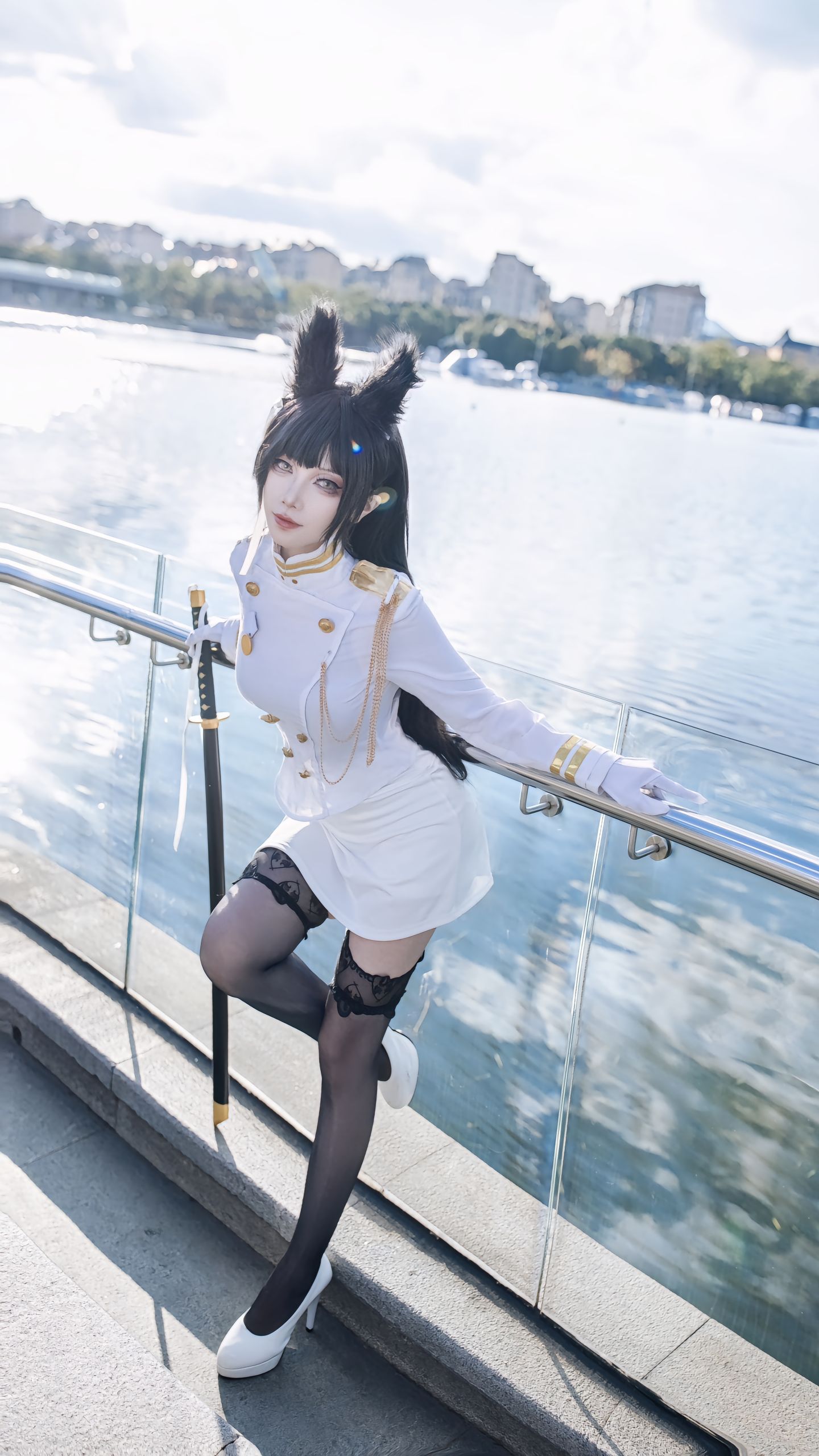 dy@绛南学姐ovo  一种很新的cosplay 二次元 cos 爱宕 碧蓝航线,第7张