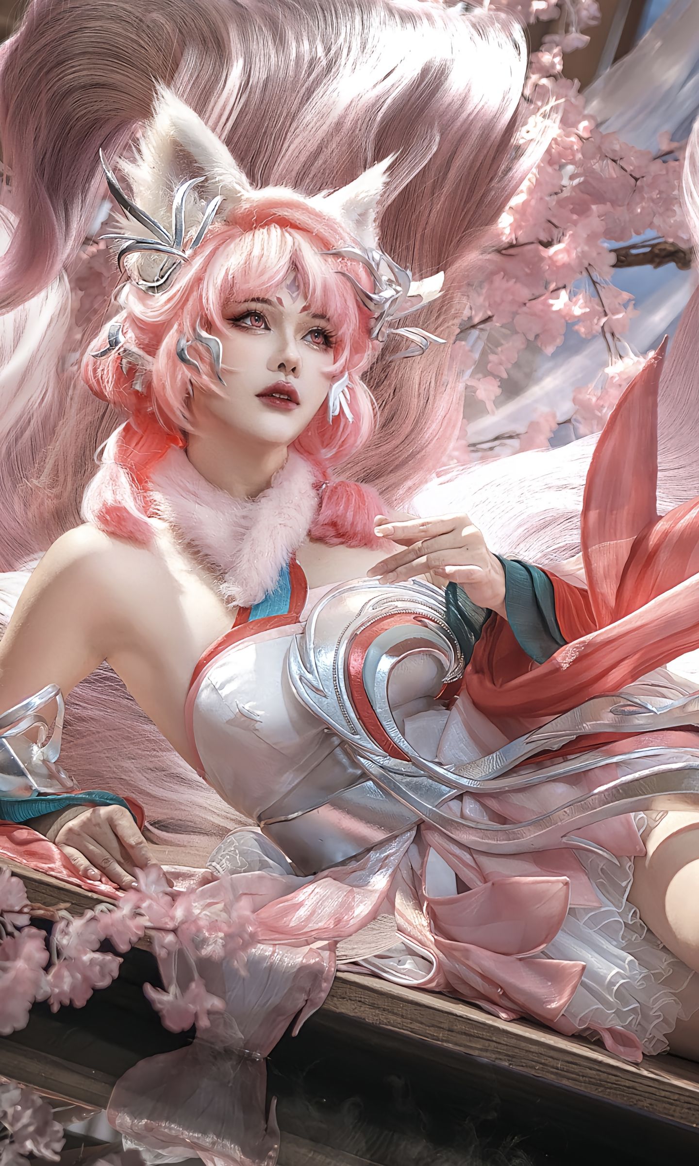 dy@凫笙 灵狐惑心 cos 王者荣耀 王者荣耀cos 妲己九尾狐 妲己,第2张