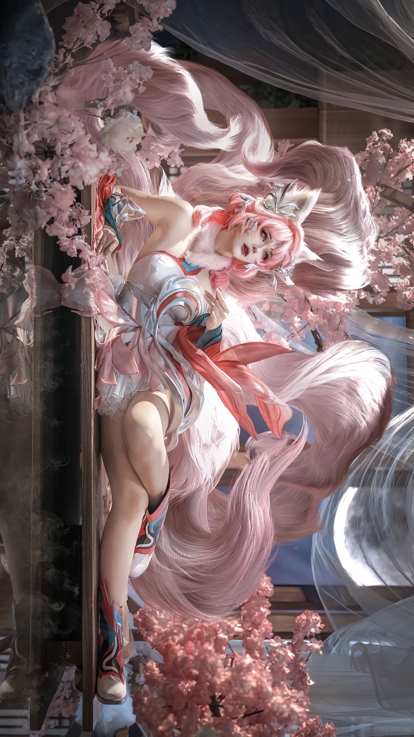 dy@凫笙 灵狐惑心 cos 王者荣耀 王者荣耀cos 妲己九尾狐 妲己,第3张