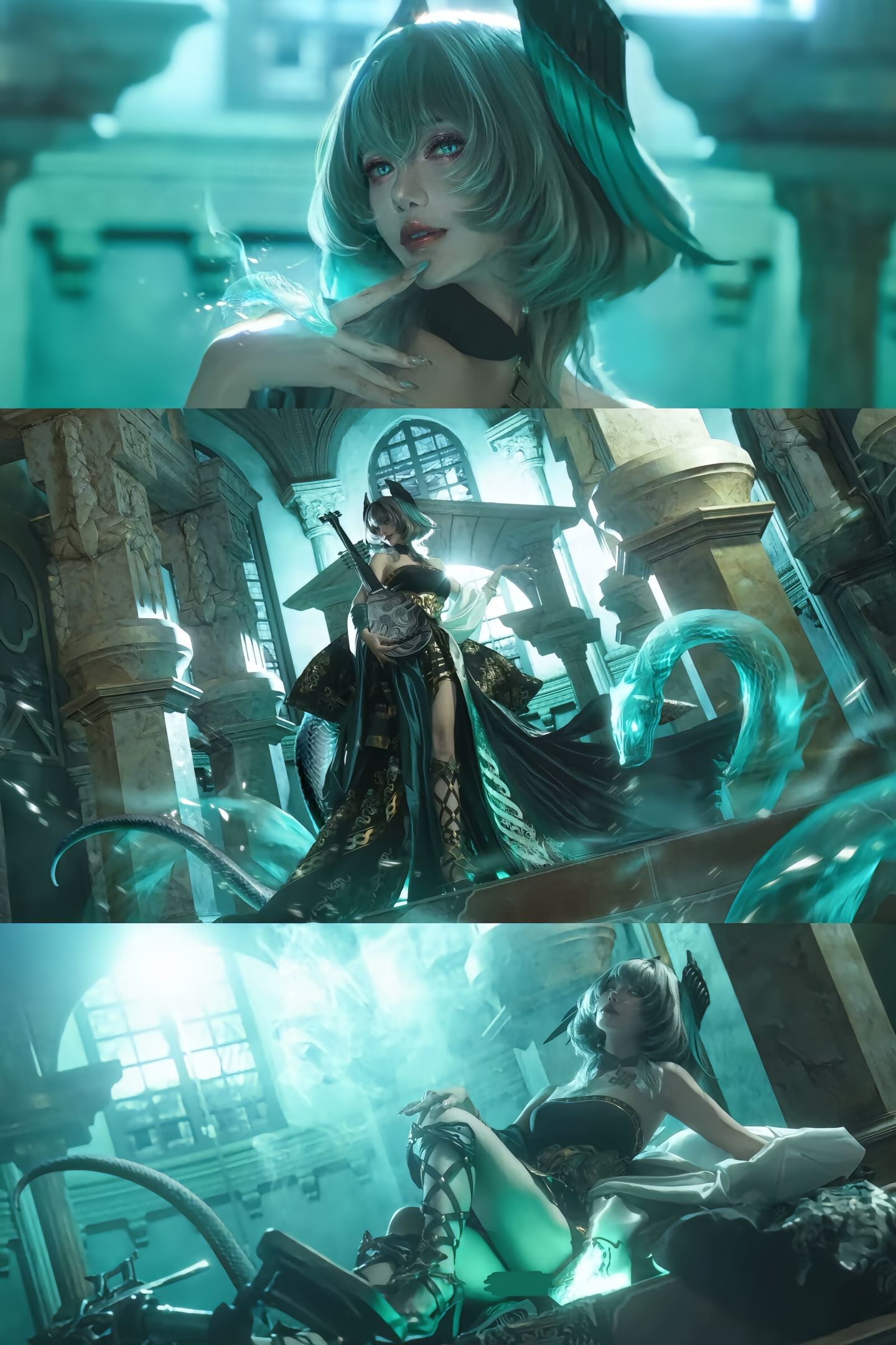 dy@凫笙 博士，你的耳朵红了哦 明日方舟 明日方舟挽歌燃烧殆尽 cos 明日方舟cos 霍尔海雅,第4张