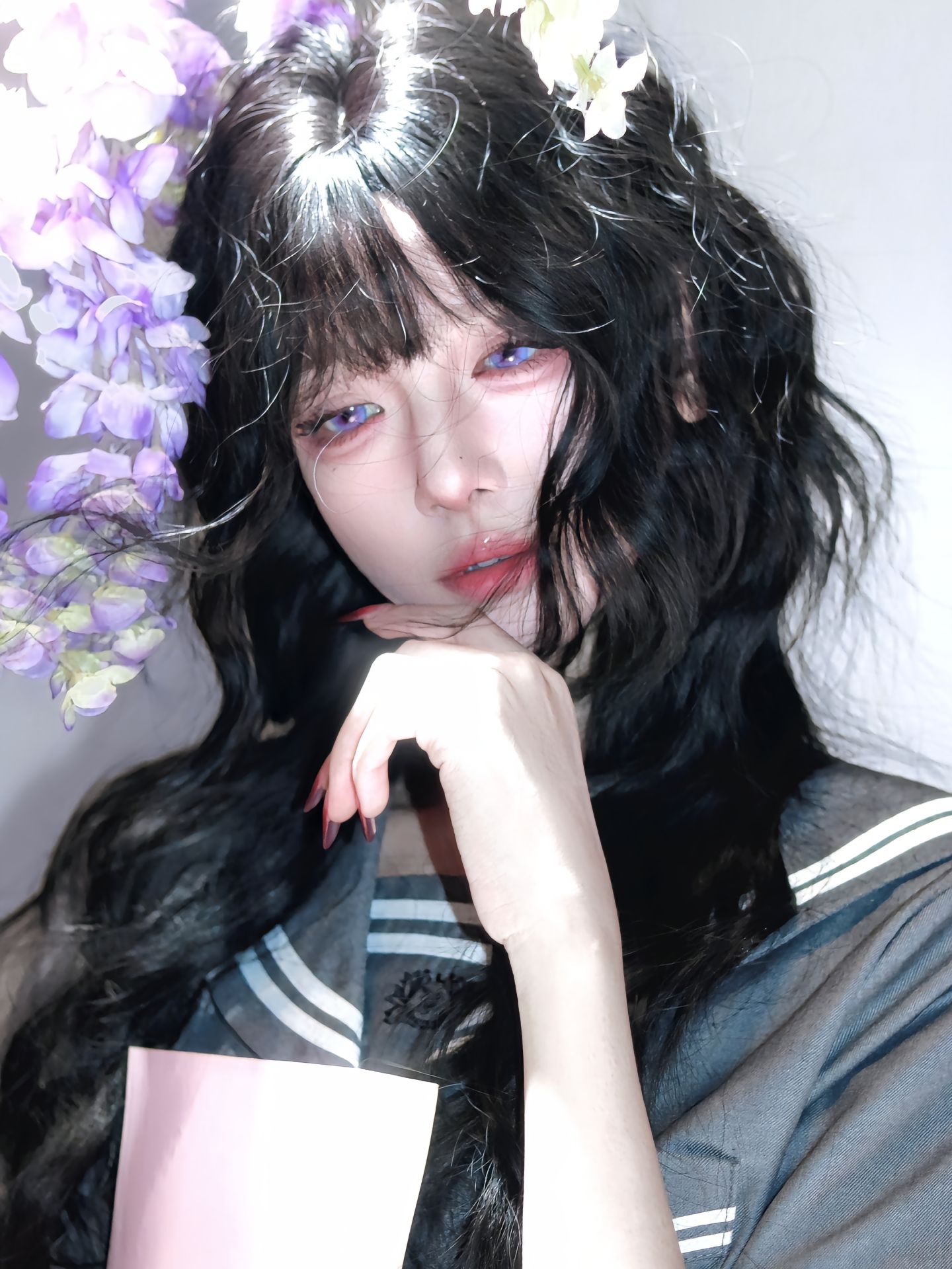 dy@BliNdd 紫藤花,第1张