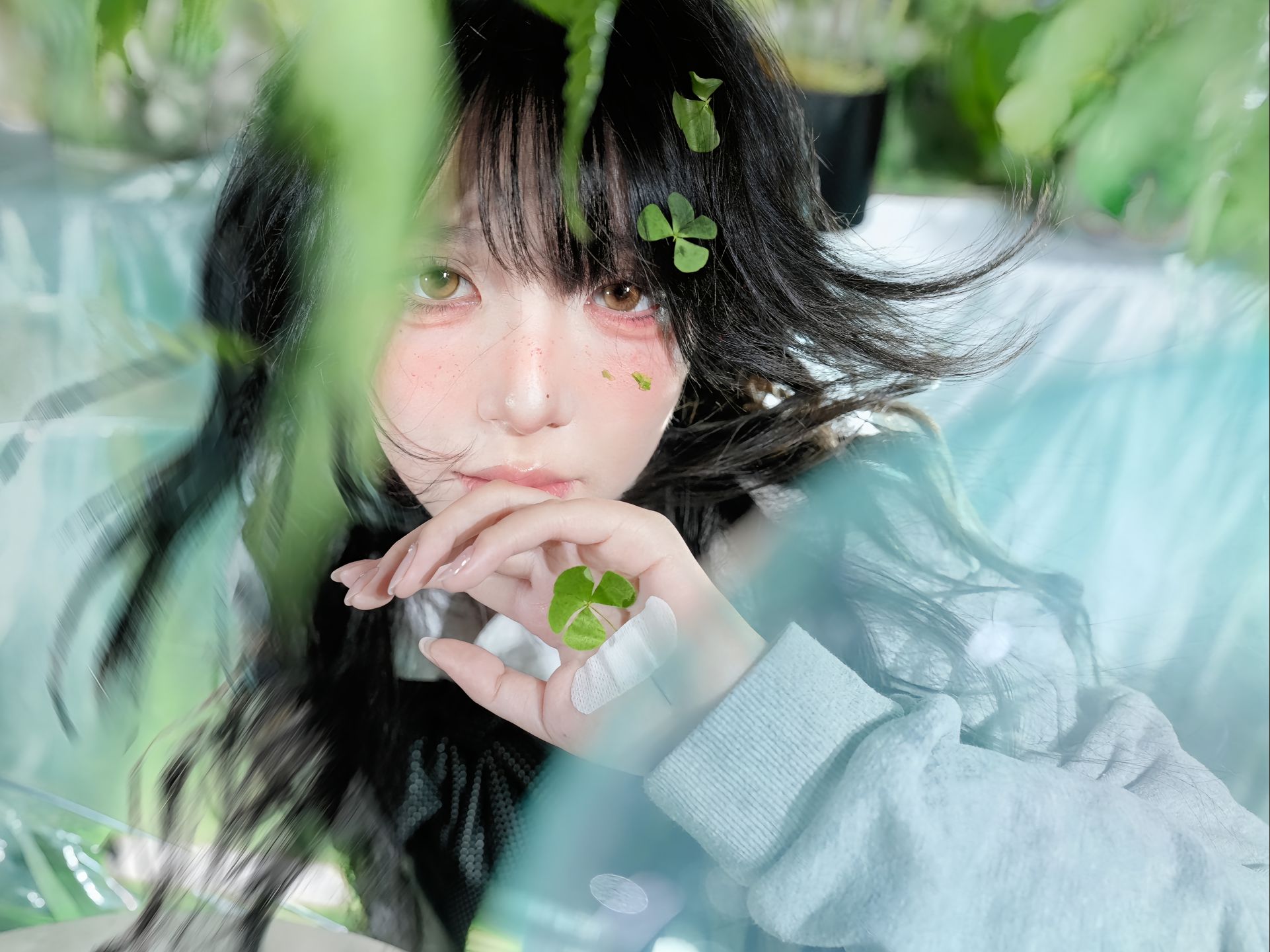 dy@BliNdd 风轻轻 我听见你声音#氛围感 绿色 氧气 少女感 @梨里lili,第4张 dy@BliNdd 风轻轻 我听见你声音#氛围感 绿色 氧气 少女感 @梨里lili,第4张