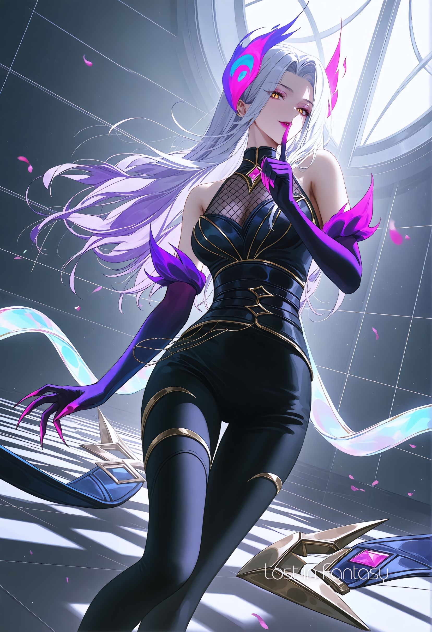 英雄联盟 lol 二创 二次元ai绘画,第7张