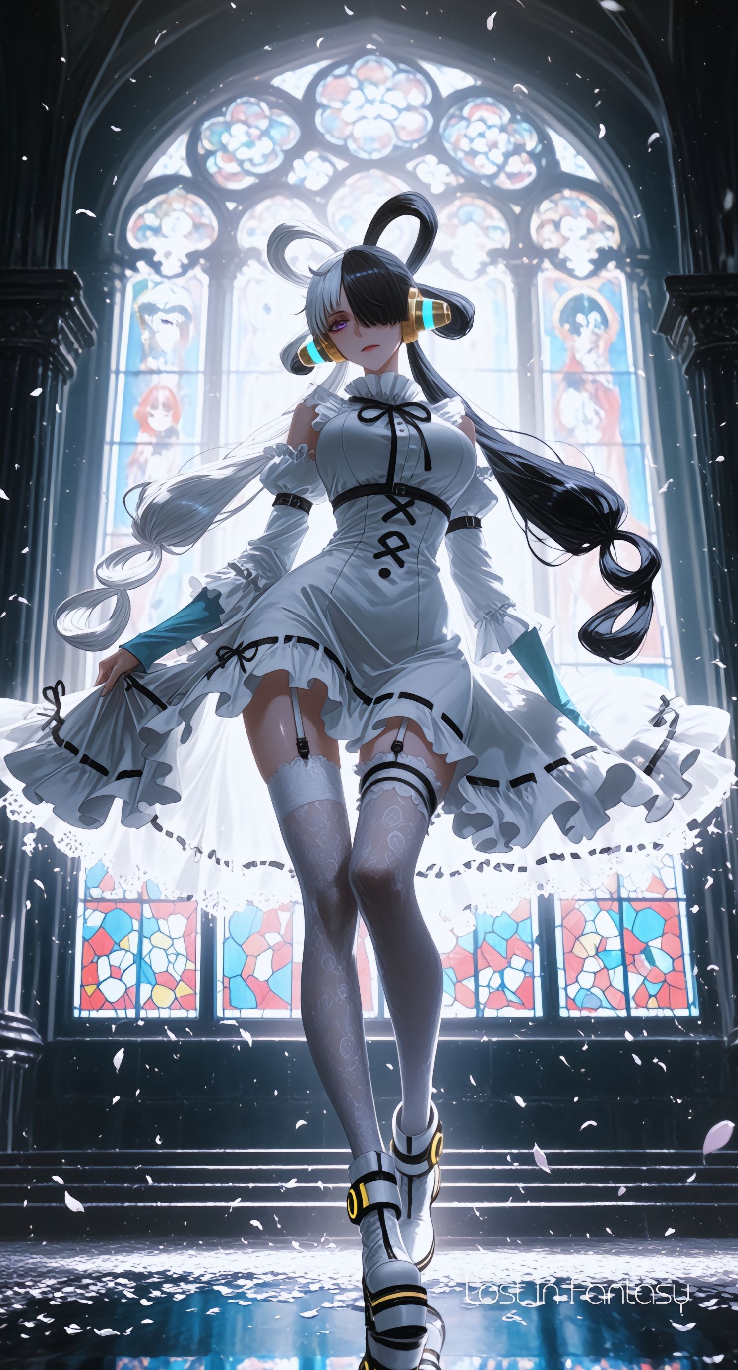 白哥特 海贼王 航海王 二创 白哥特 ai绘画,第5张
