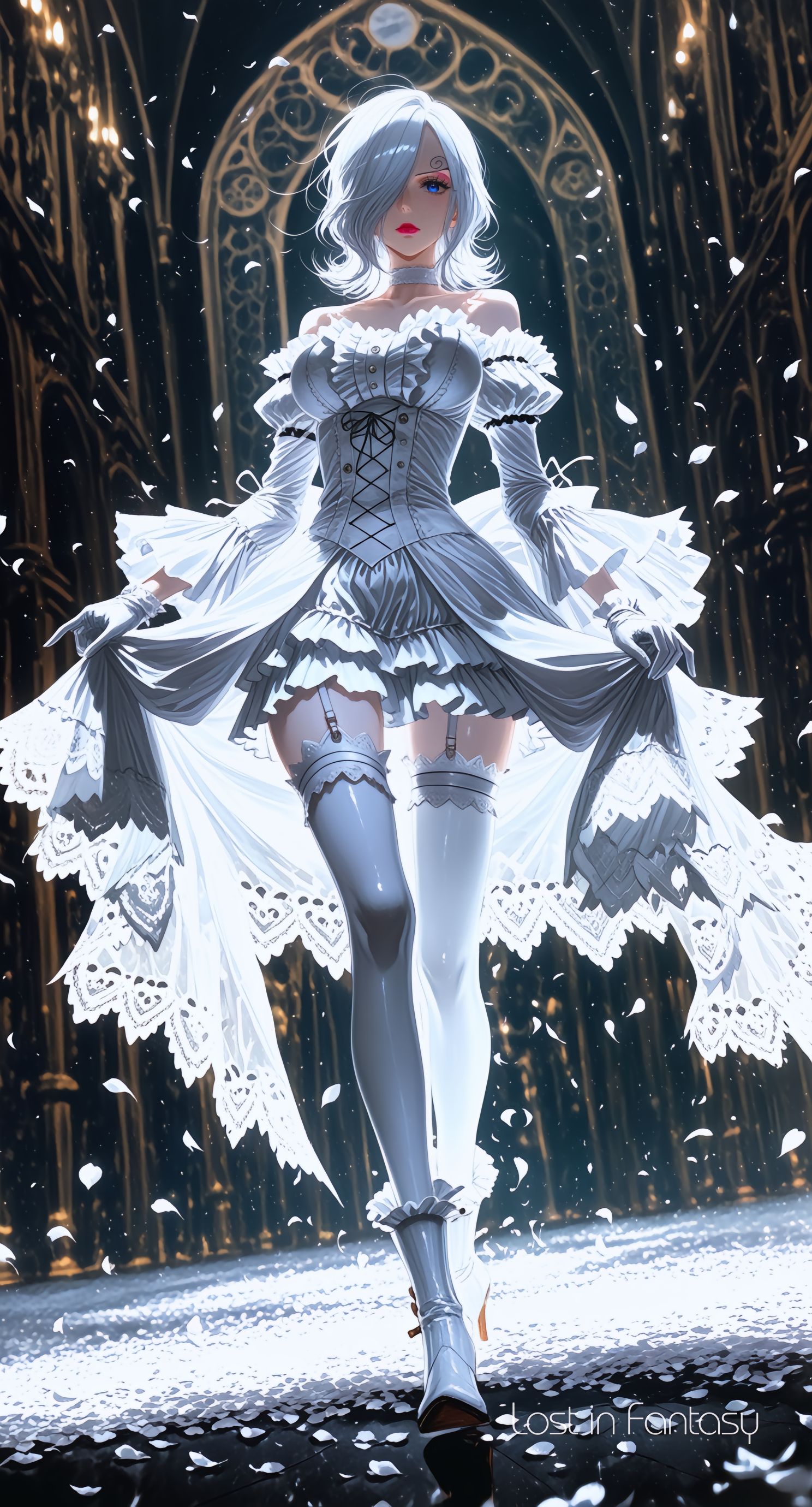 白哥特 海贼王 航海王 二创 白哥特 ai绘画,第9张