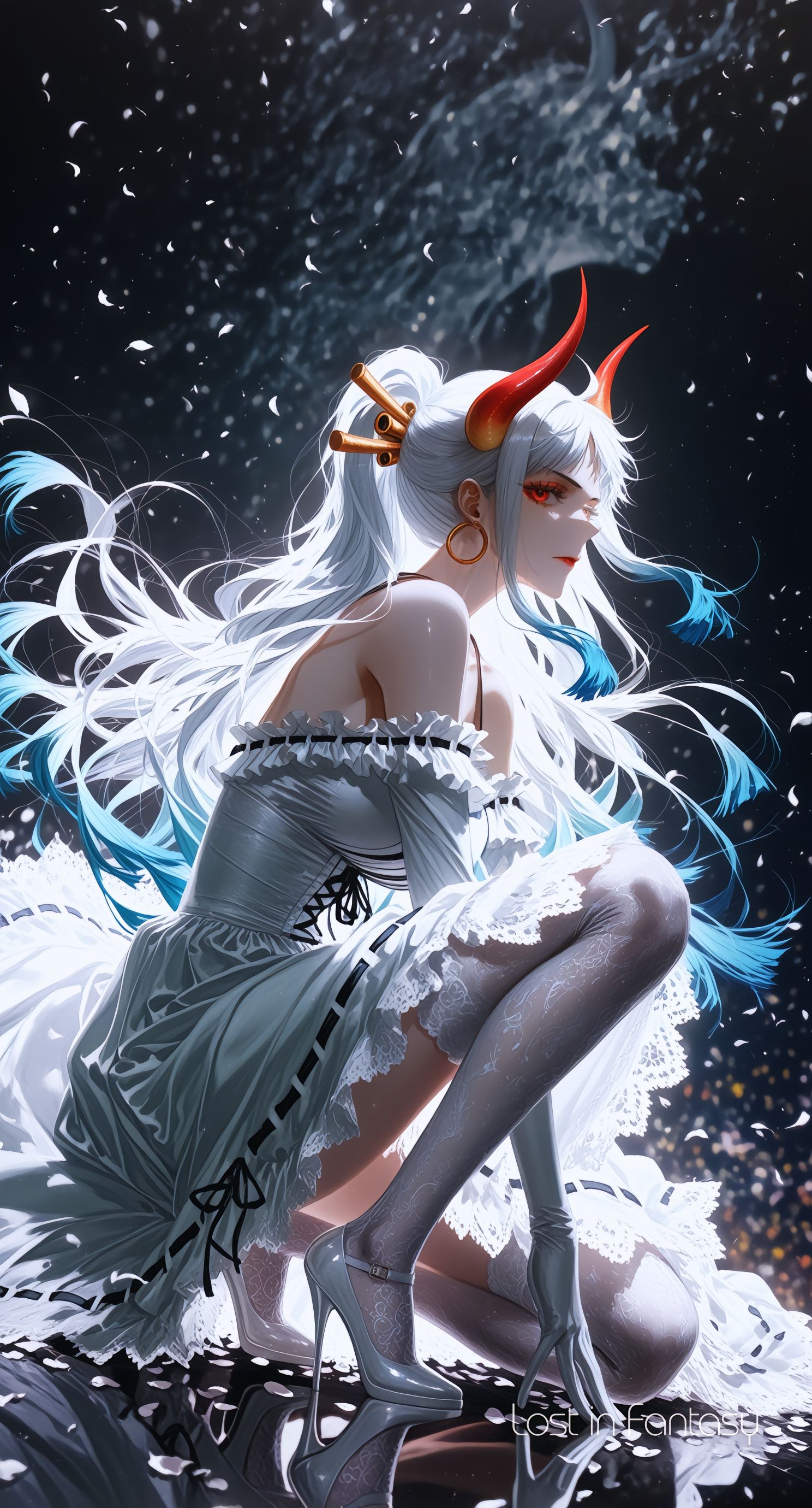 白哥特 海贼王 航海王 二创 白哥特 ai绘画,第7张