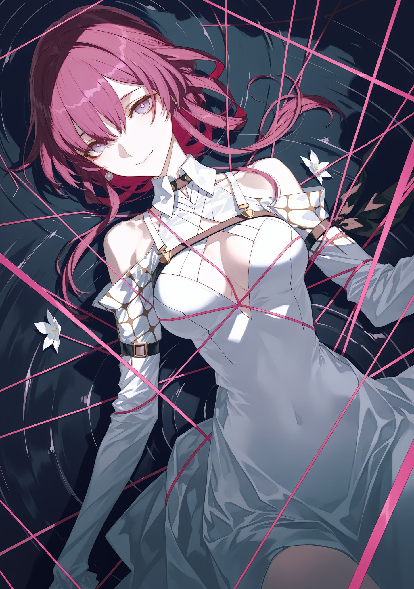 dy@步庭松的二次元壁纸屋 凝视 上头了兄弟们 卡芙卡真的是适合各种风格 卡芙卡 崩坏星穹铁道,第1张