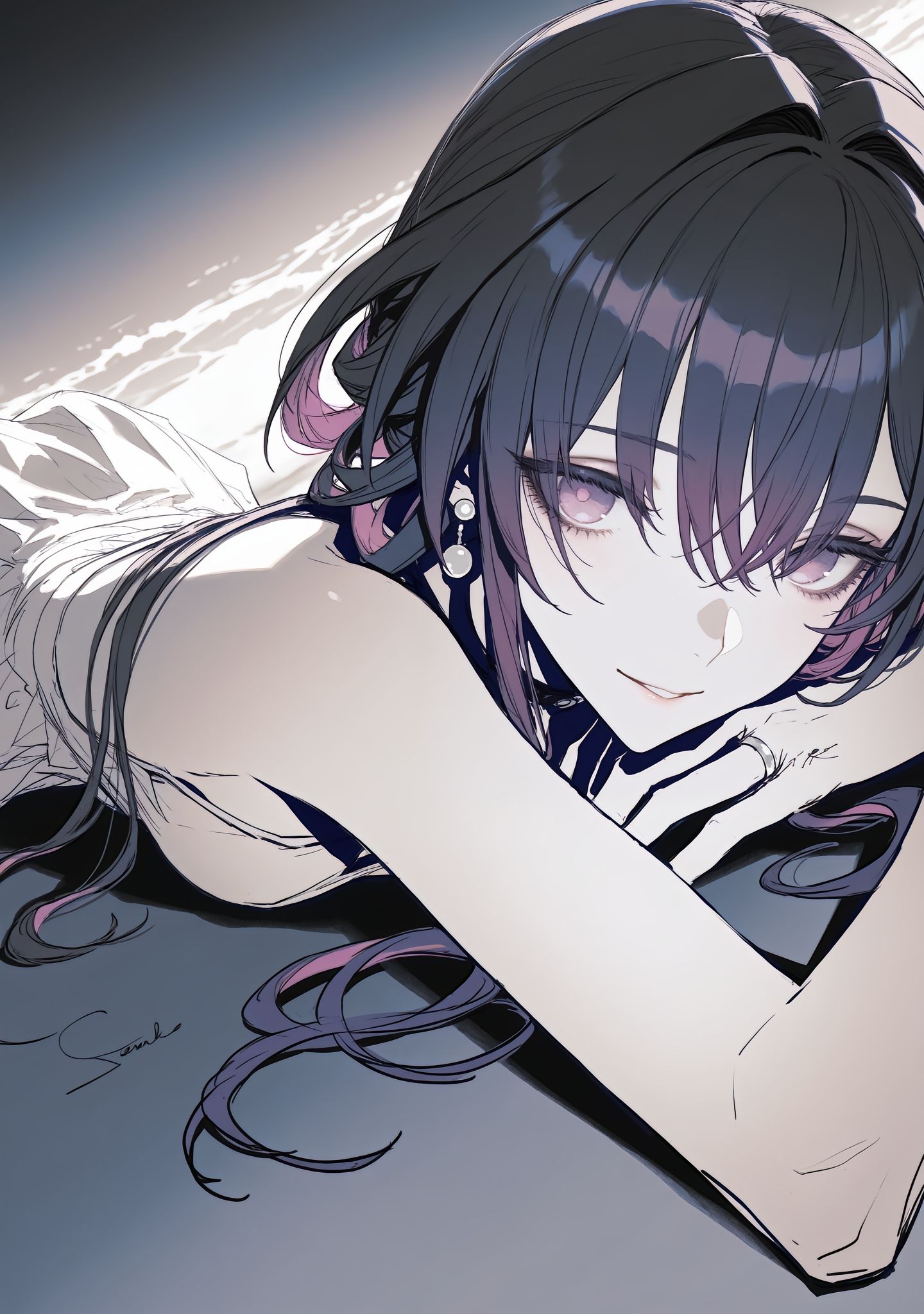 dy@步庭松的二次元壁纸屋 凝视 上头了兄弟们 卡芙卡真的是适合各种风格 卡芙卡 崩坏星穹铁道,第2张