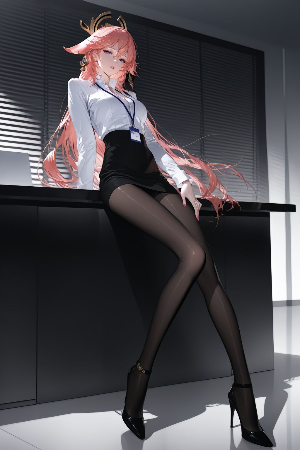 八重神子 二次元 二创 同人,第4张