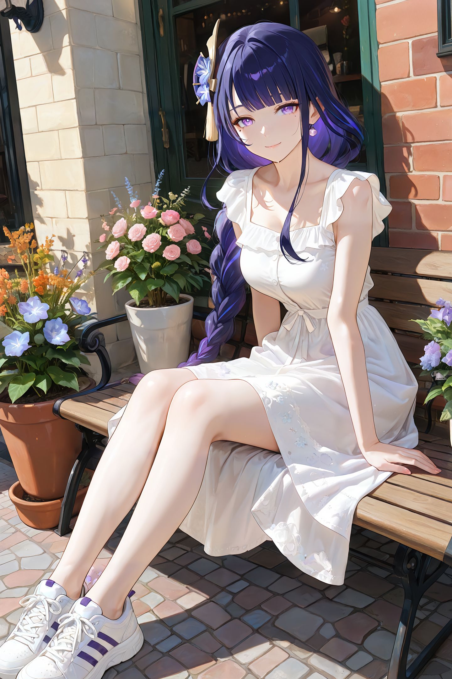 @喵呜 原神 雷电将军 二次元 白月光,第3张