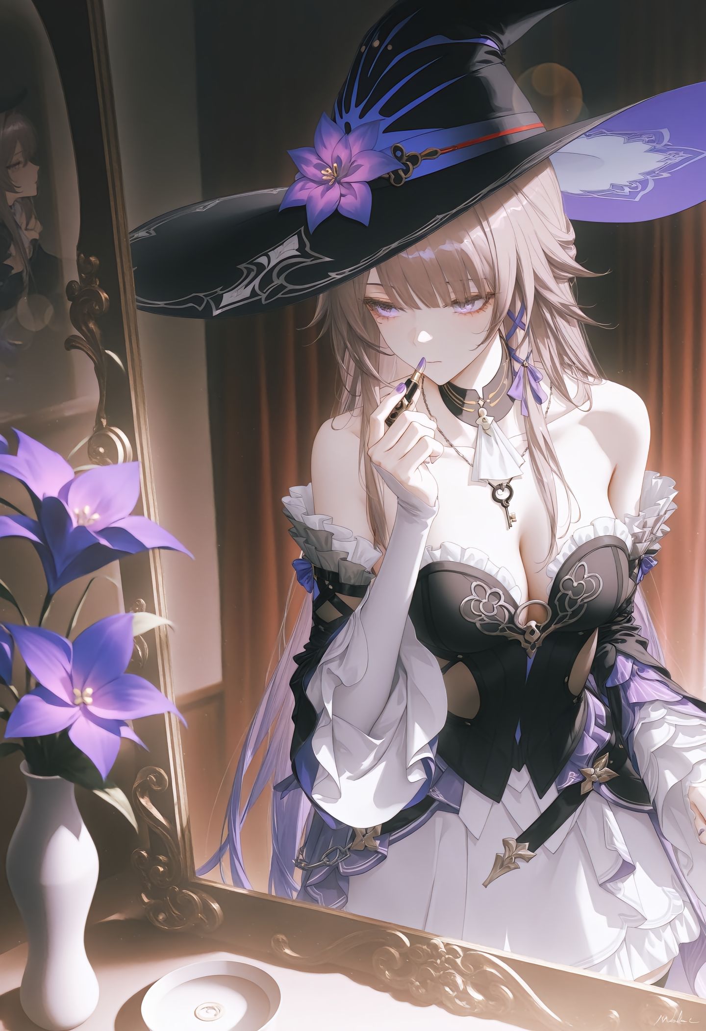 @鸡腿菠萝油🍗🍍 黑塔女士 永垂不朽！黑塔女士 举世无双！#崩坏星穹铁道 #大黑塔 #黑塔女士 #再创世的凯歌 #崩坏星穹铁道大黑塔,第1张