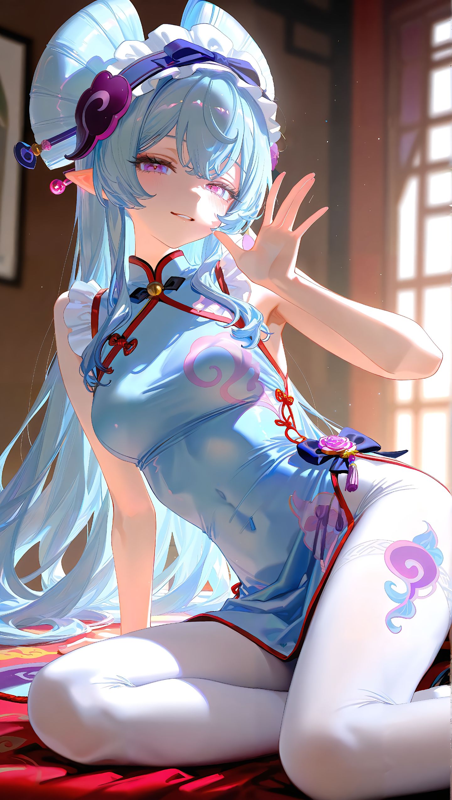 @木木壁纸 看呆了吗，你没忘记我们是来逛街的吧？#二创 #梦见月瑞希 #原神 #二次元 #好图分享,第1张