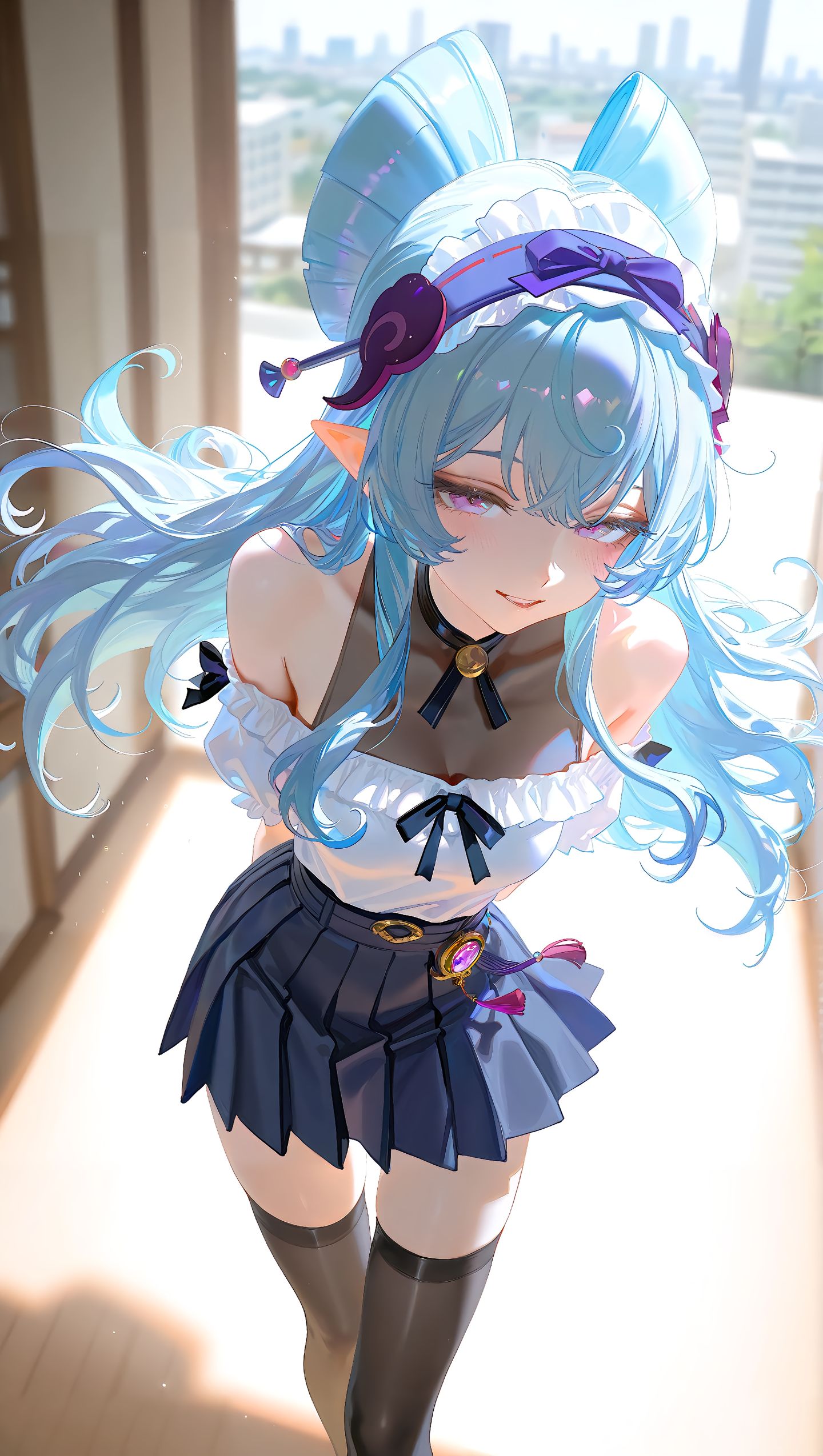 @木木壁纸 看呆了吗，你没忘记我们是来逛街的吧？#二创 #梦见月瑞希 #原神 #二次元 #好图分享,第2张
