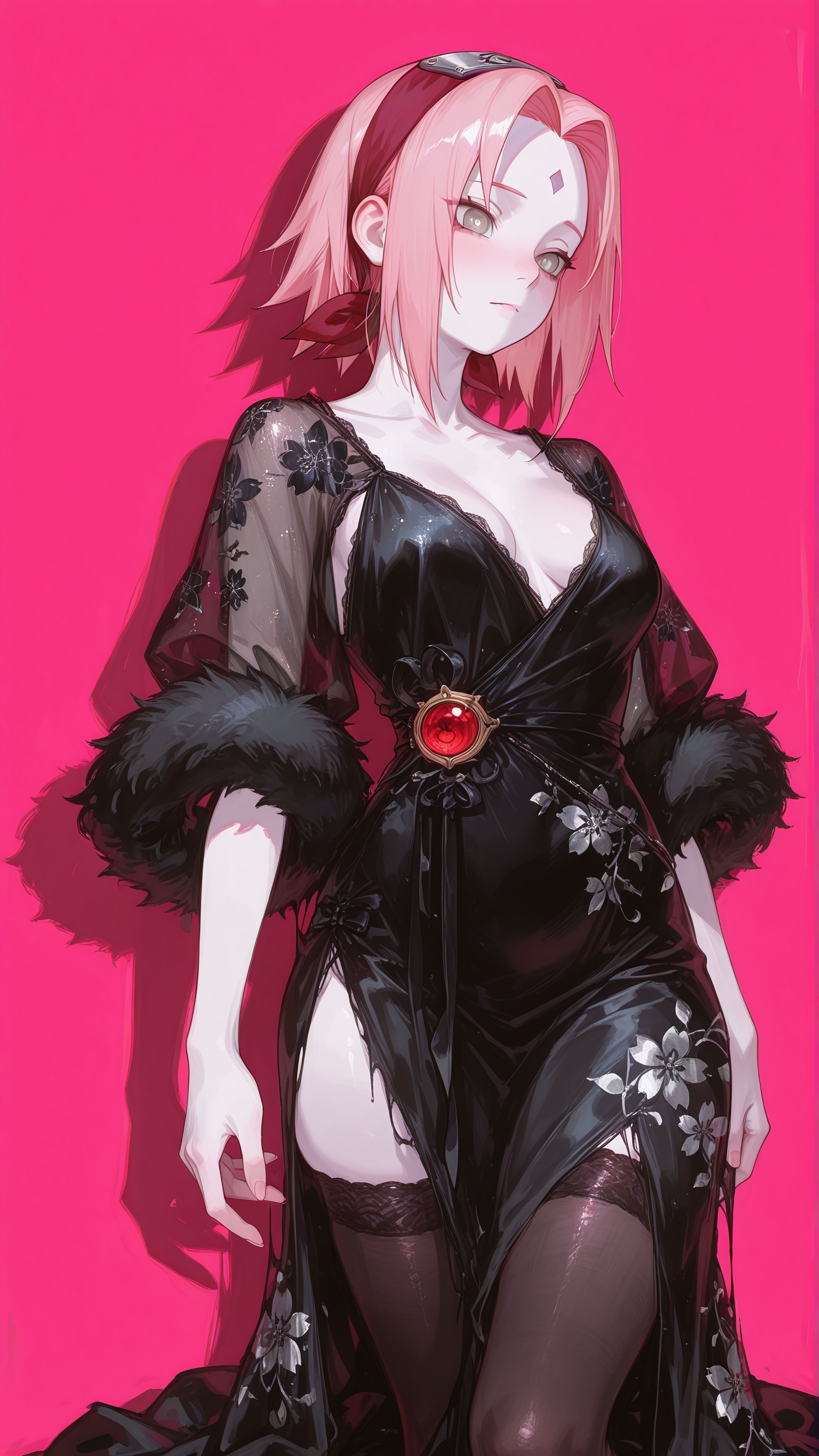 《火影忍者》人物图鉴。#火影忍者 #ai绘画,第1张