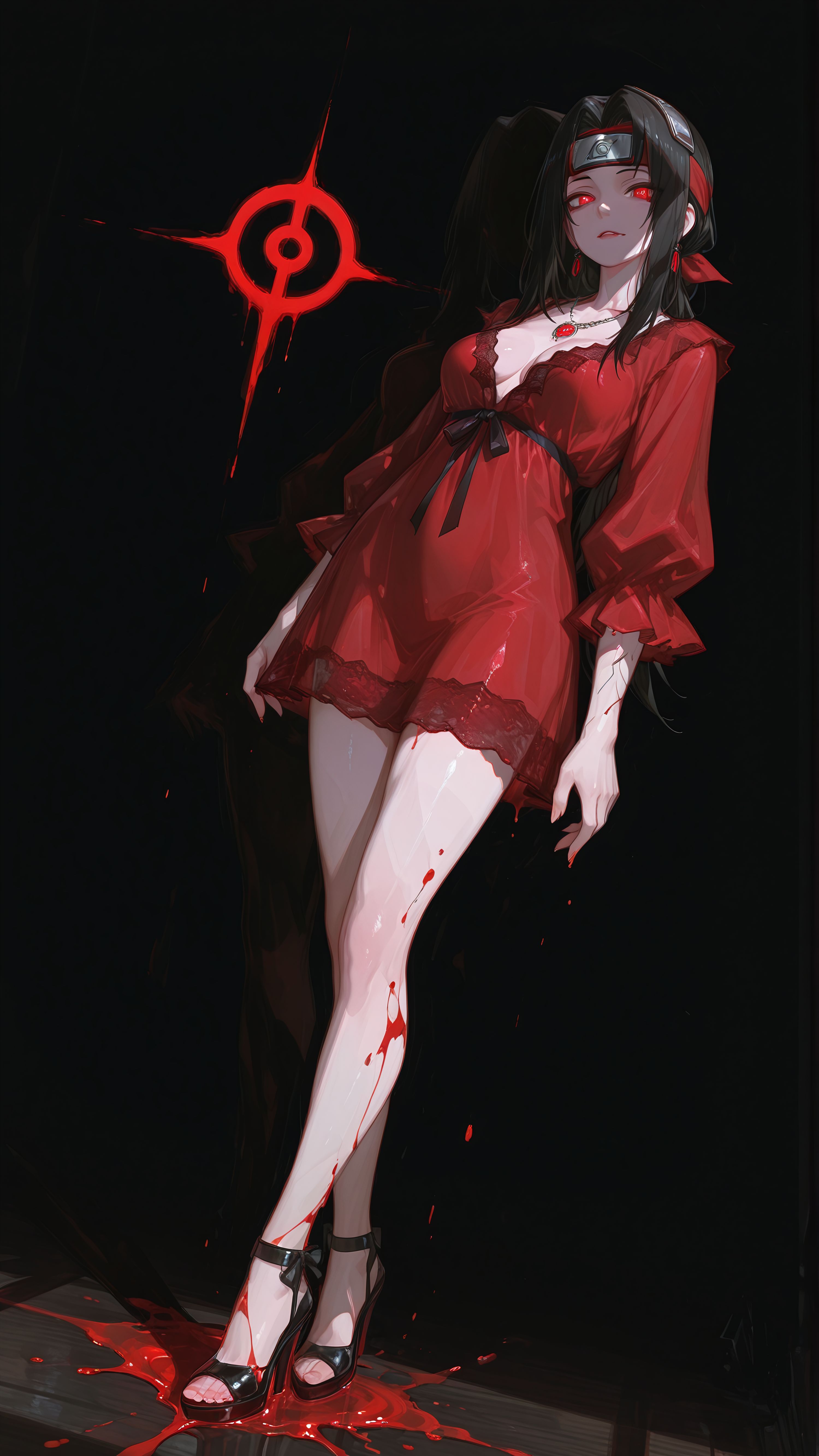 《火影忍者》人物图鉴。#火影忍者 #ai绘画,第5张