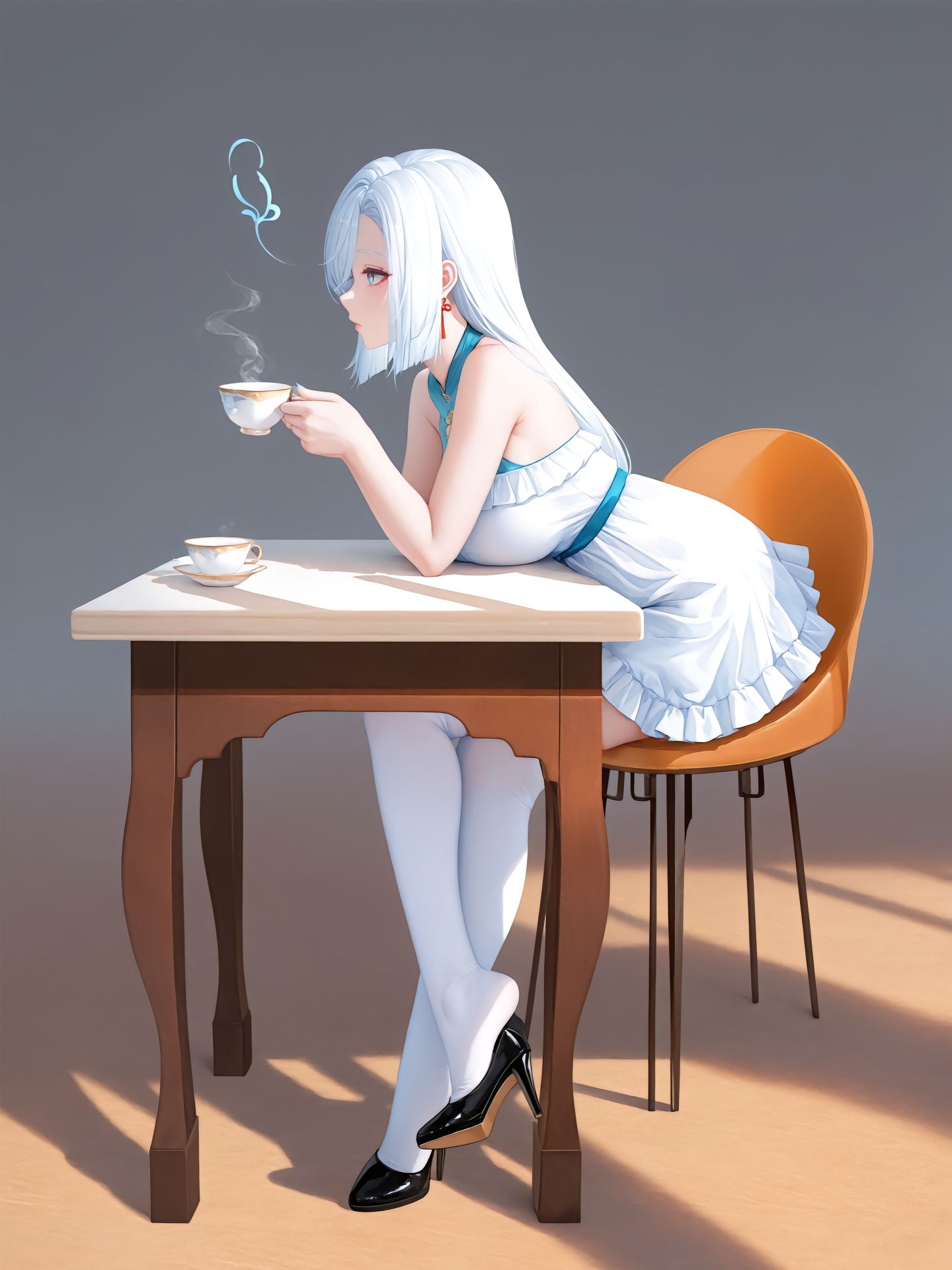 下午茶时光。#申鹤,第2张