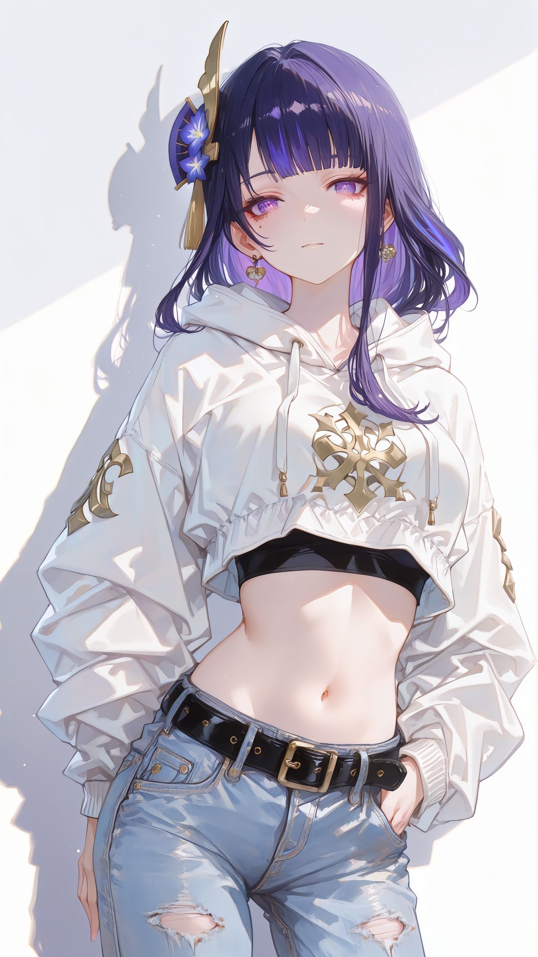 《原神》人物图鉴。#原神 #ai绘画,第4张