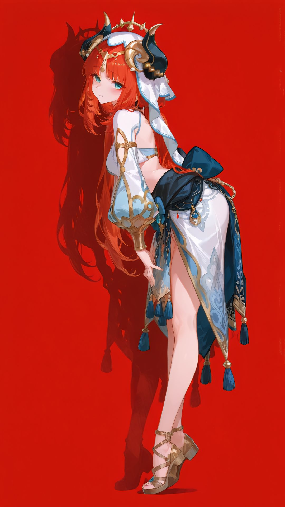 《原神》人物图鉴。#原神 #ai绘画,第7张