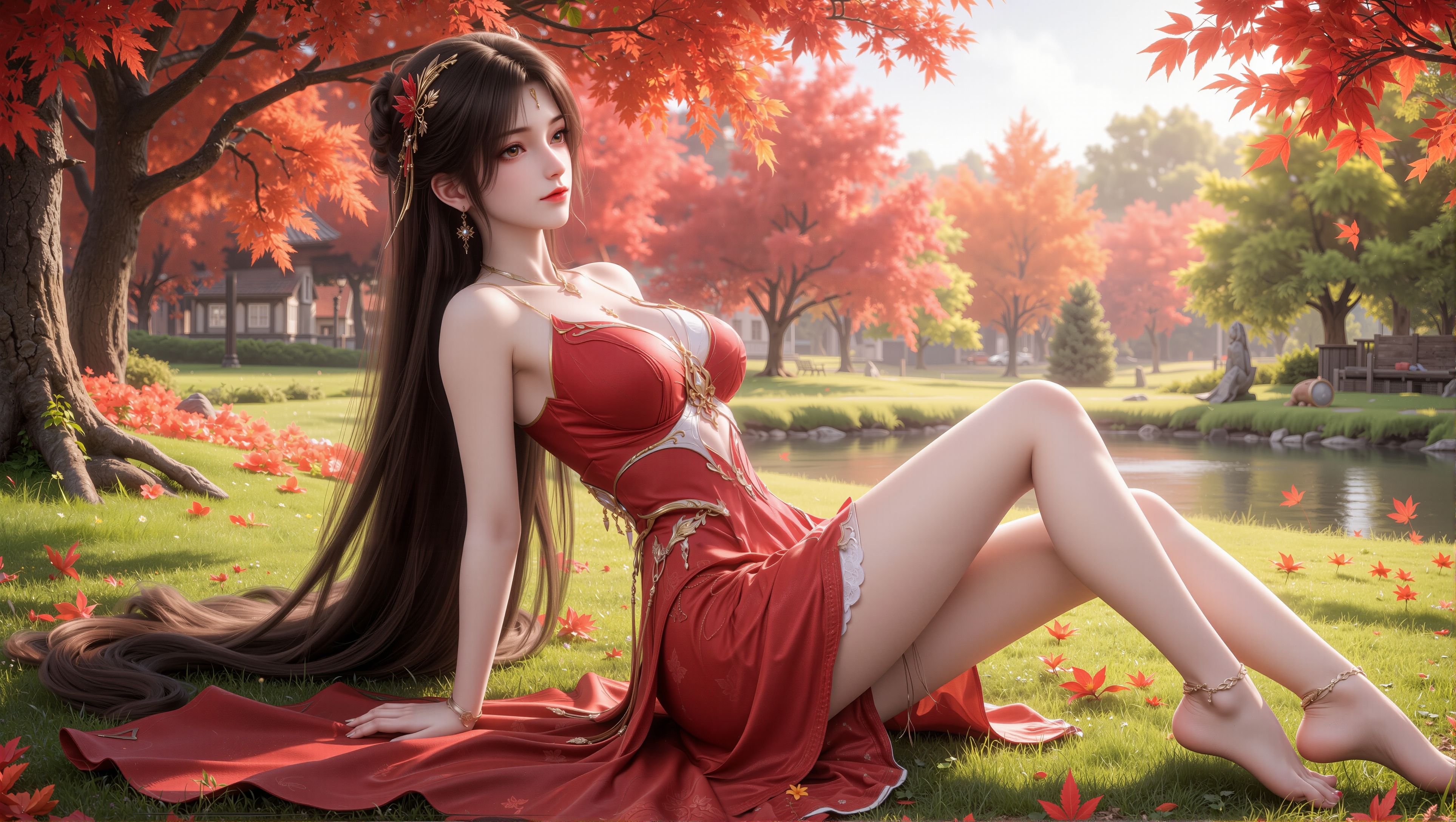 【6P图集】国漫第一御姐归来 火灵儿赤焰华服 女神壁纸 完美世界,第3张 【6P图集】国漫第一御姐归来 火灵儿赤焰华服 女神壁纸 完美世界,第3张