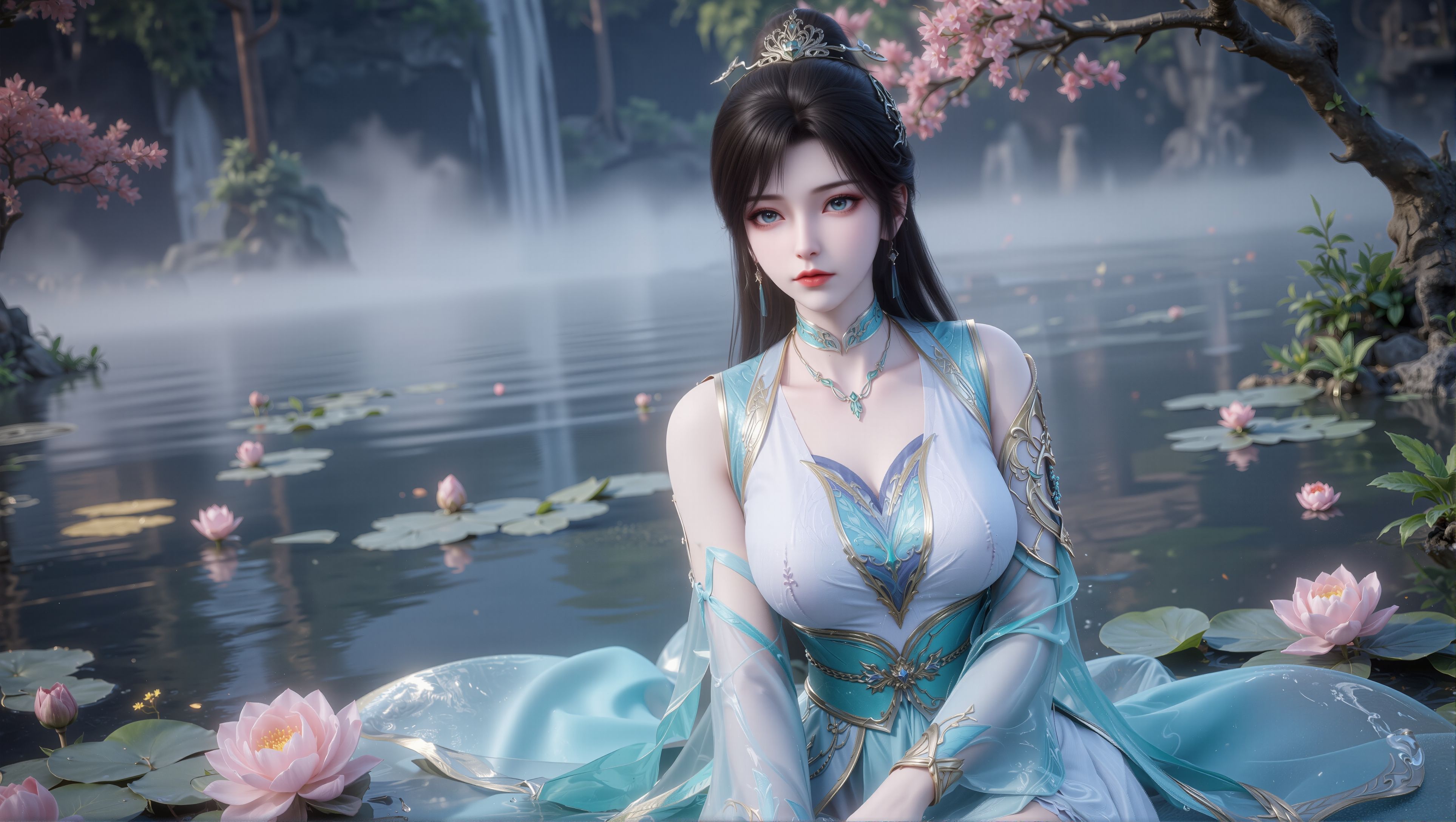 【3P图集】斗破苍穹新版青鳞横版电脑壁纸 国漫女神,第3张