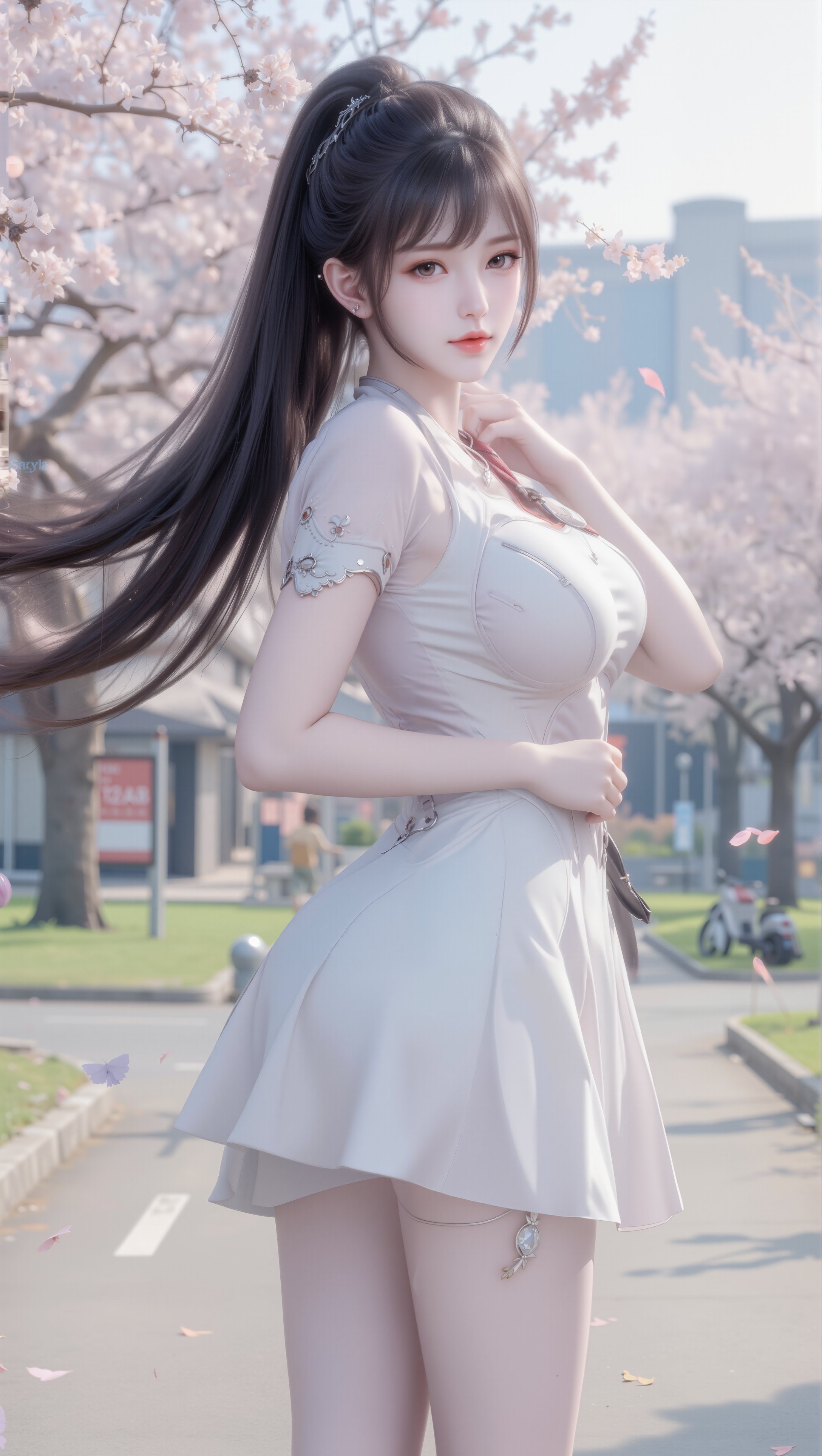 【斗罗大陆】小舞校园装。#国漫 #壁纸 #斗罗大陆 #小舞 #热点,第5张
