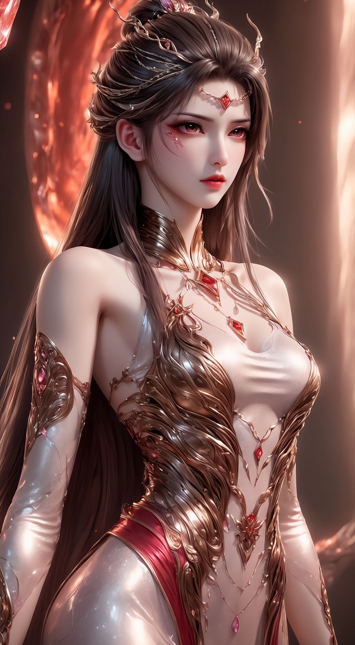 美杜莎女王。#斗破苍穹 #美杜莎女王 #AIcg绘画,第2张