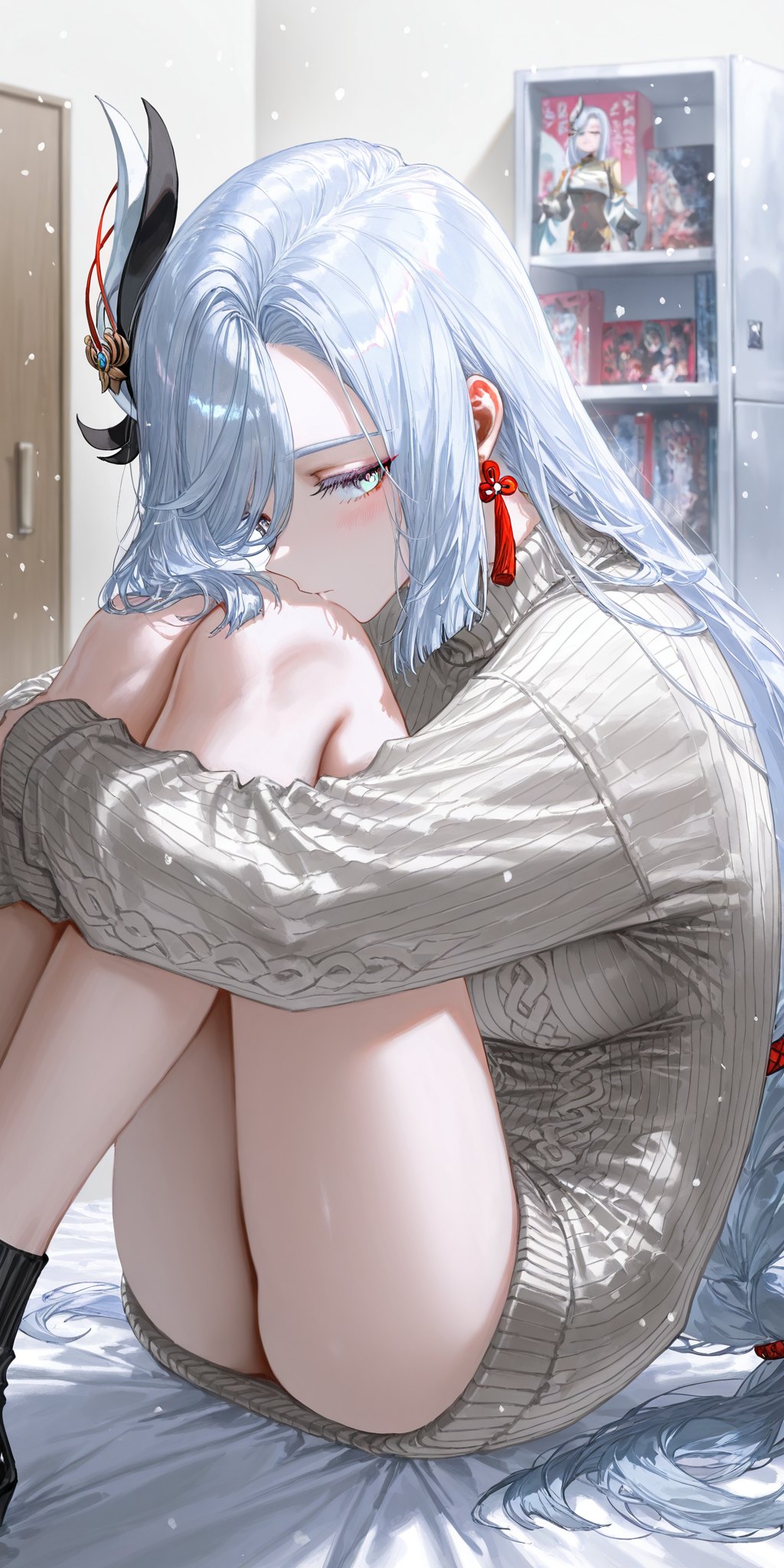 “和申鹤约会”#申鹤 #申鹤高清美图,第3张