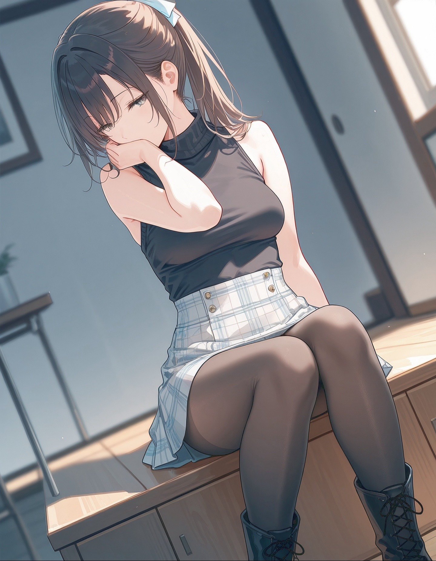 两个人互相付出和被感动，爱就可以爱很久#二次元美图 #动漫少女 #二次元 #萝莉,第2张