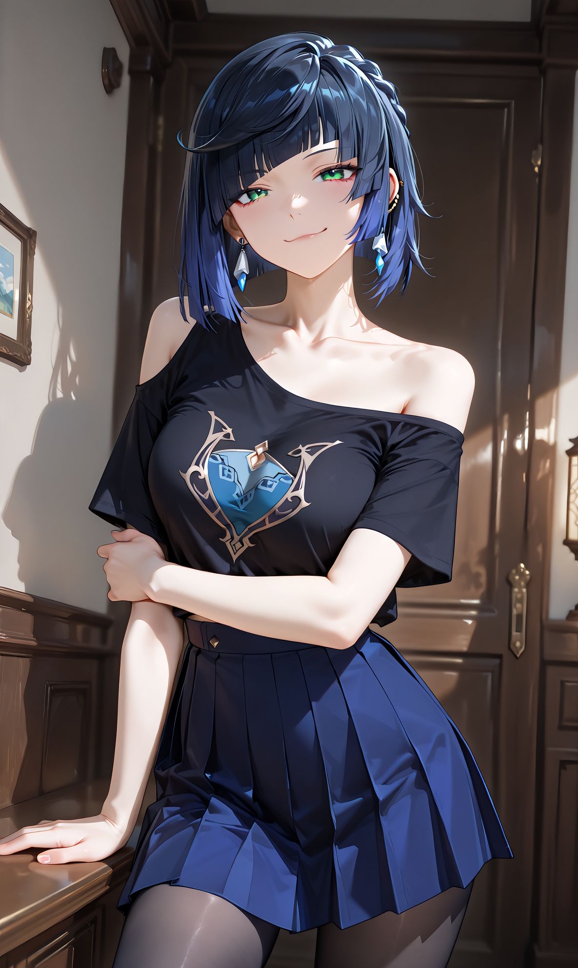 ai绘画 #二次元 #美图分享 #原神 #夜兰,第6张