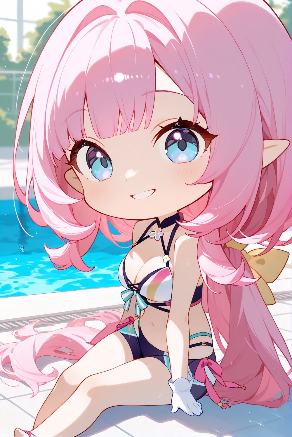 我这边真的变冷了 🥶。#爱莉希雅 #崩坏3 #致爱莉希雅 #人之律者 #stablediffusion,第2张