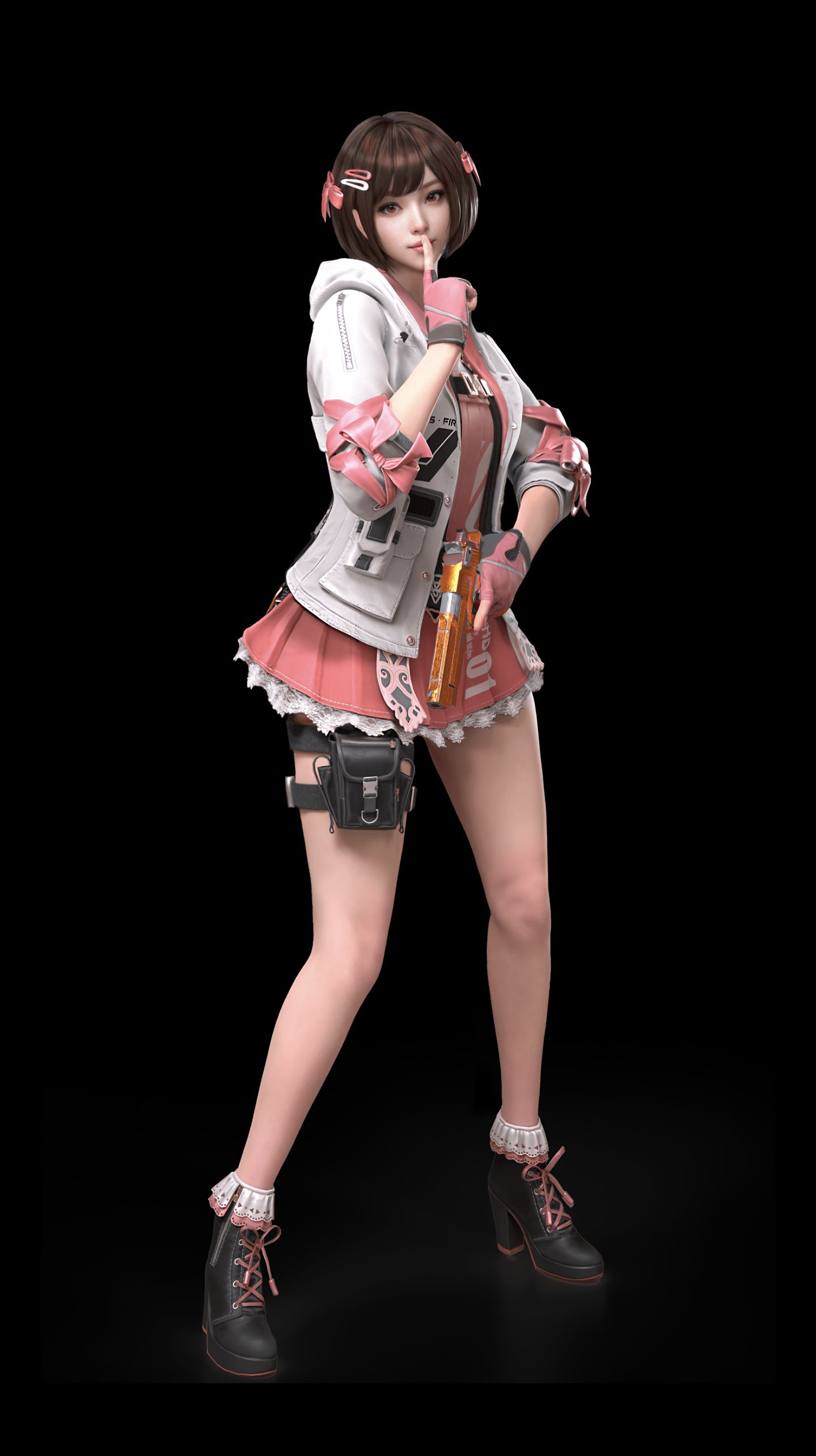 CFHD关小雨也是来了。没想到这次和端游比变化不大#cfhd #穿越火线 #这谁能顶得住啊 #极品身材 #cf,第2张