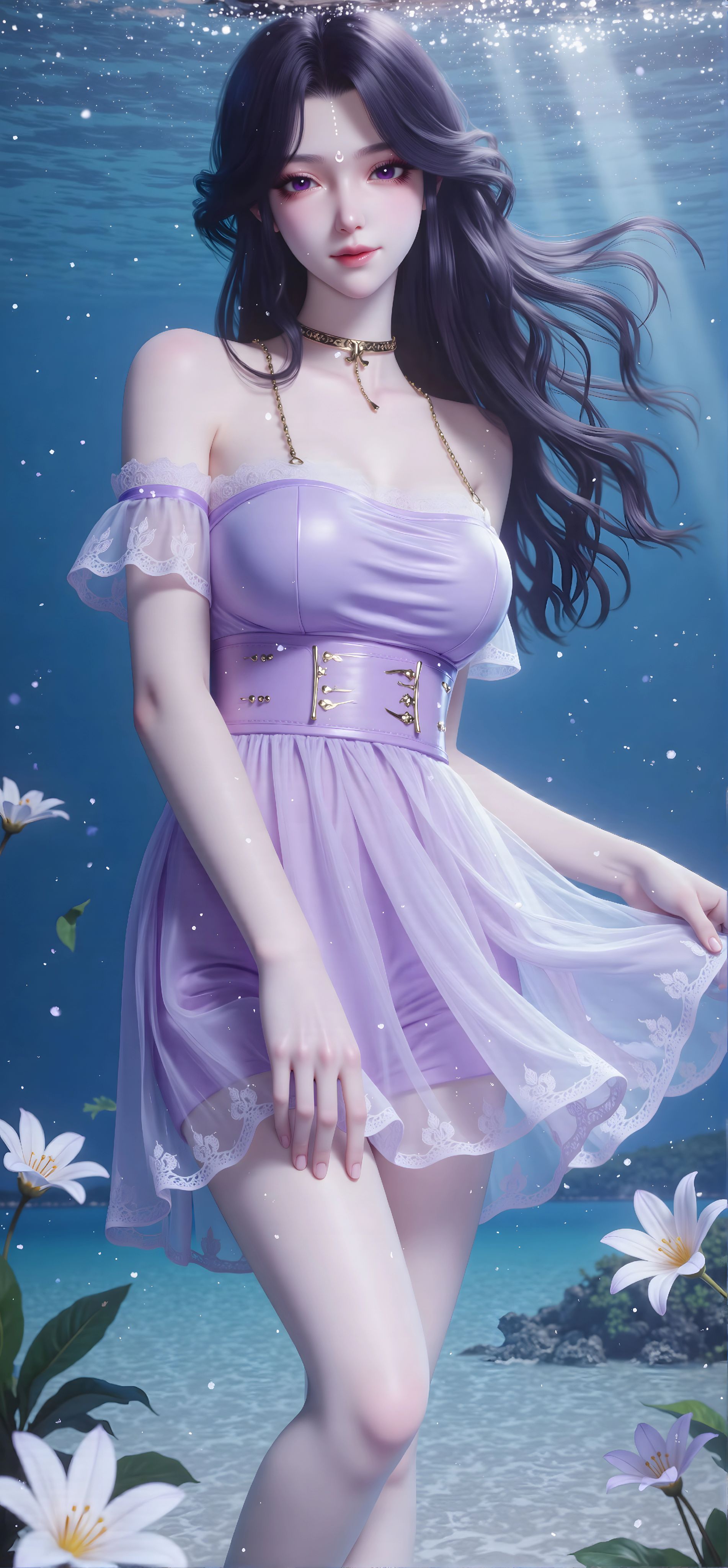 神印王座。国漫女神月夜#国漫 #动漫 #动漫推荐 #国漫推荐 #大长腿,第4张