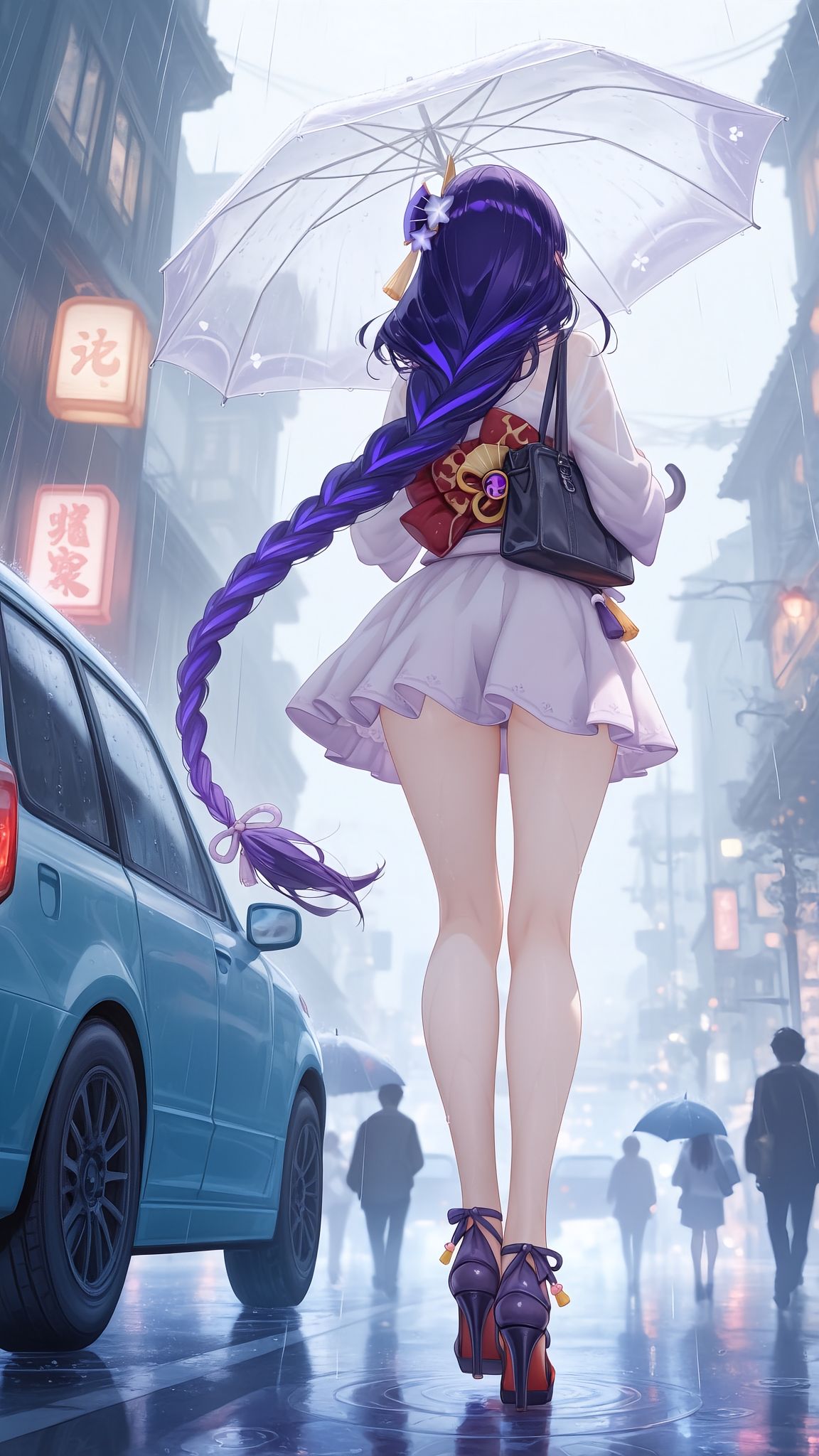 春雨 丨 垂帘星砂 原神 多角色。#二次元 #原神 #申鹤 #八重神子 #雷电将军,第5张 春雨 丨 垂帘星砂 原神 多角色。#二次元 #原神 #申鹤 #八重神子 #雷电将军,第5张