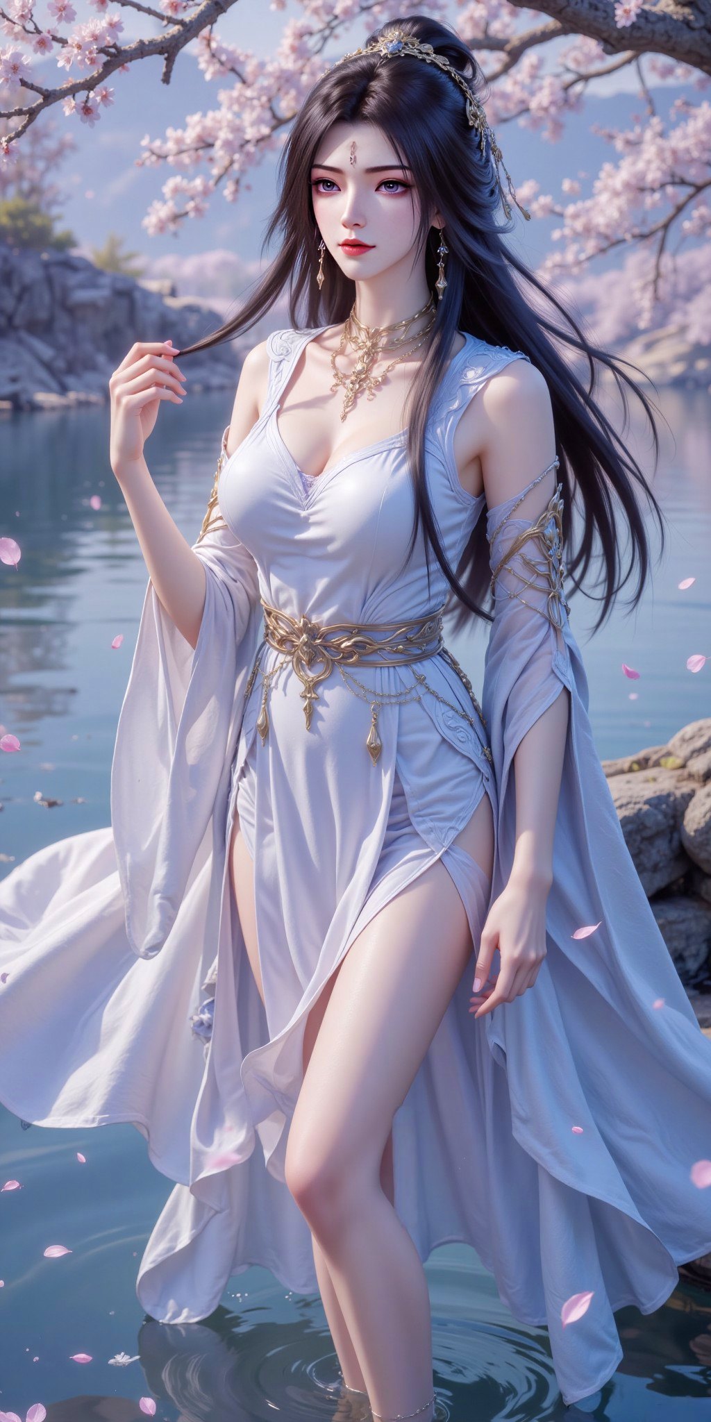 凡人修仙传-紫灵美如画#国漫女神 #高清壁纸 #国漫美女,第3张