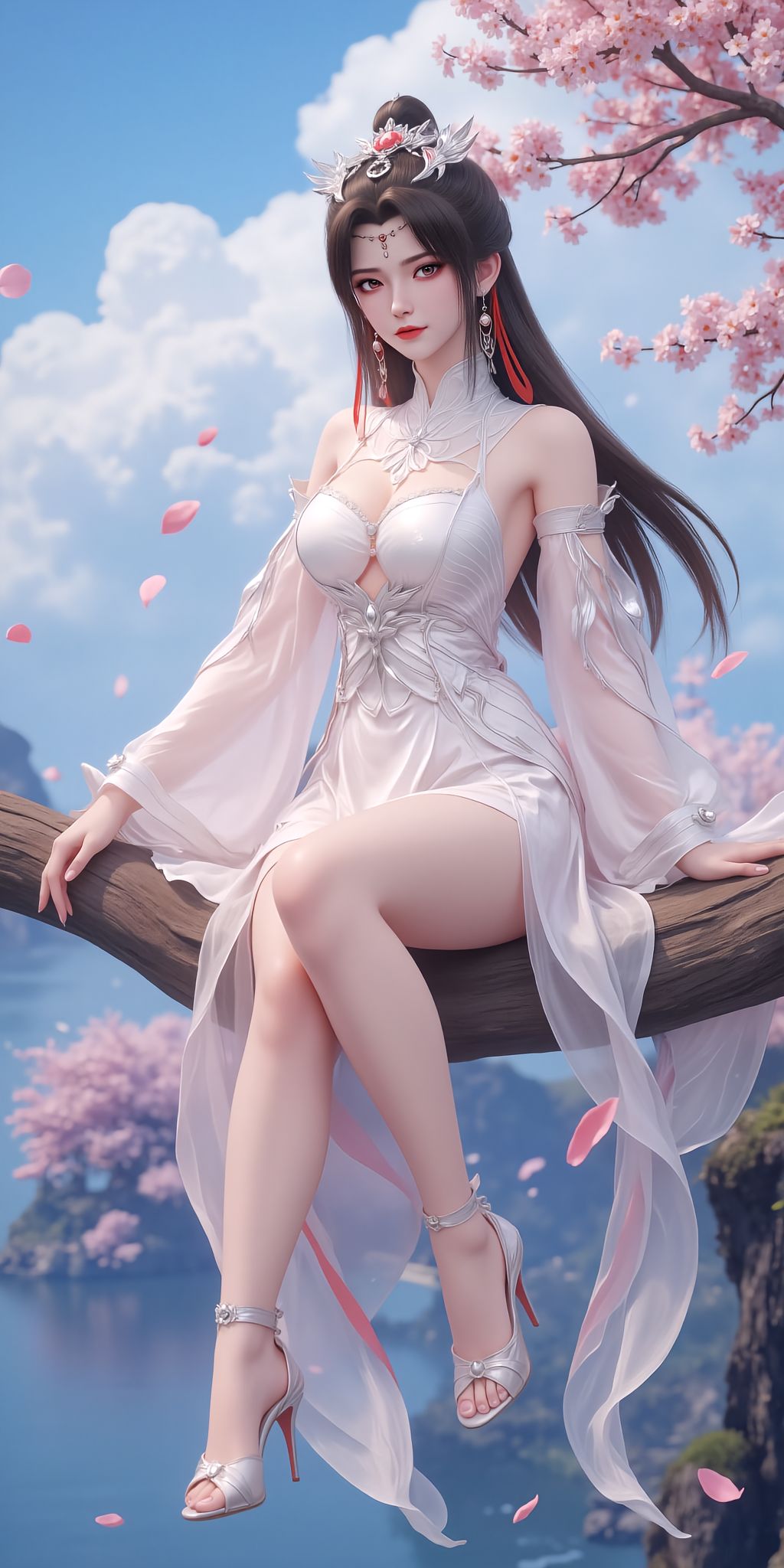 仙逆-柳眉 新建模#高清壁纸 #国漫美女 #肤白貌美,第5张