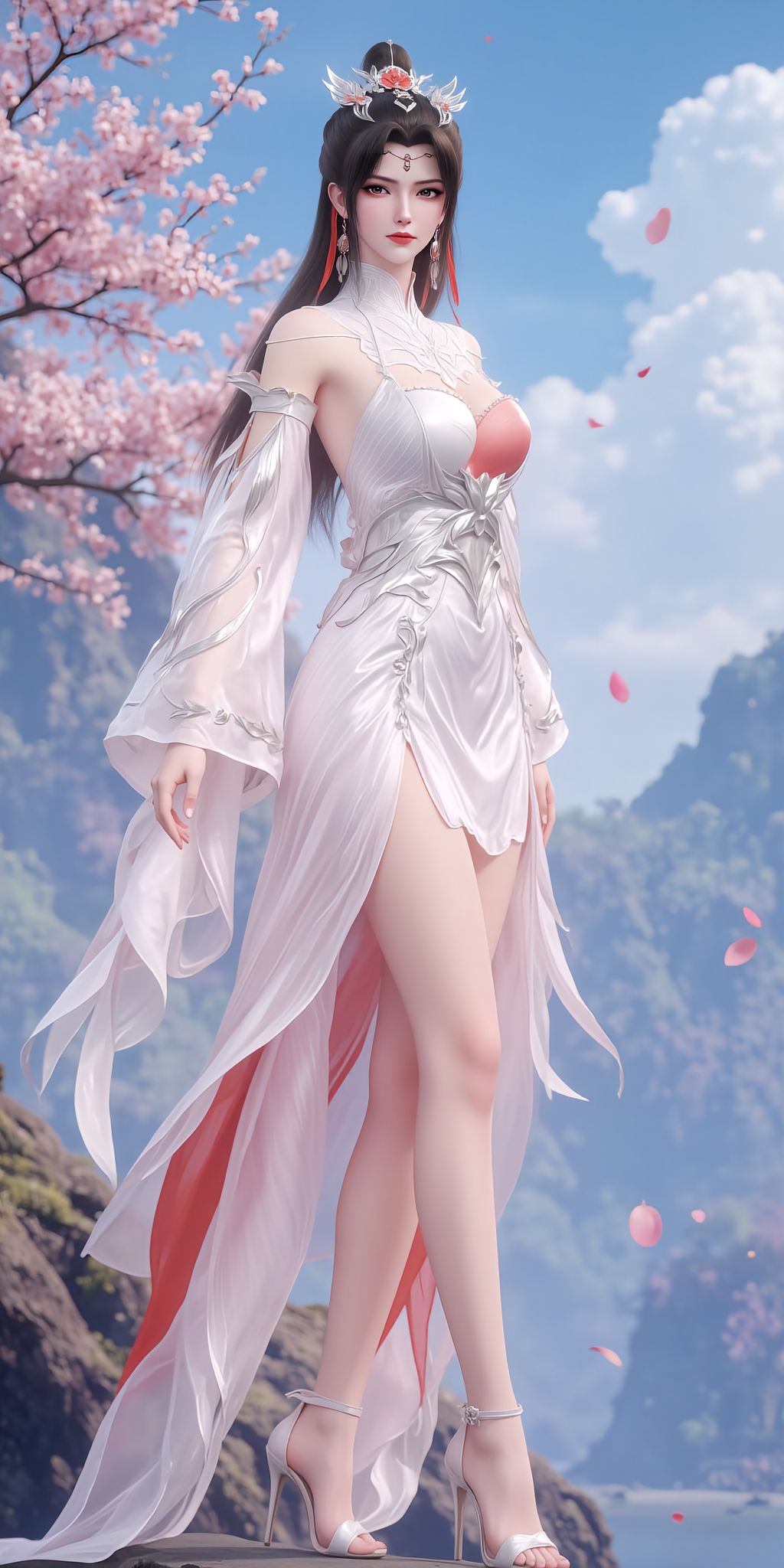 仙逆-柳眉 新建模#高清壁纸 #国漫美女 #肤白貌美,第7张