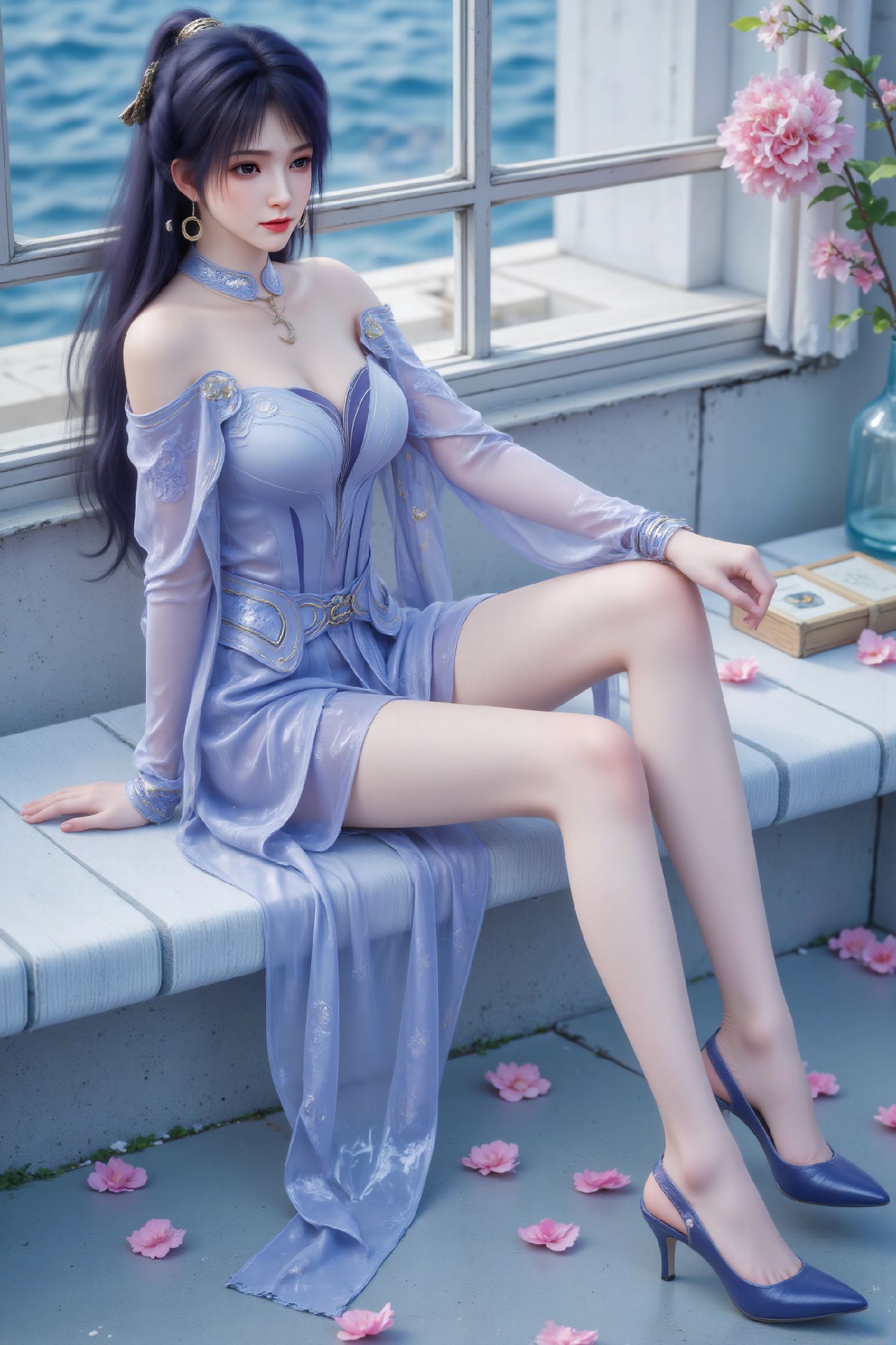 遮天-小月亮。#国漫美女 #二次元美图 #美图分享,第3张