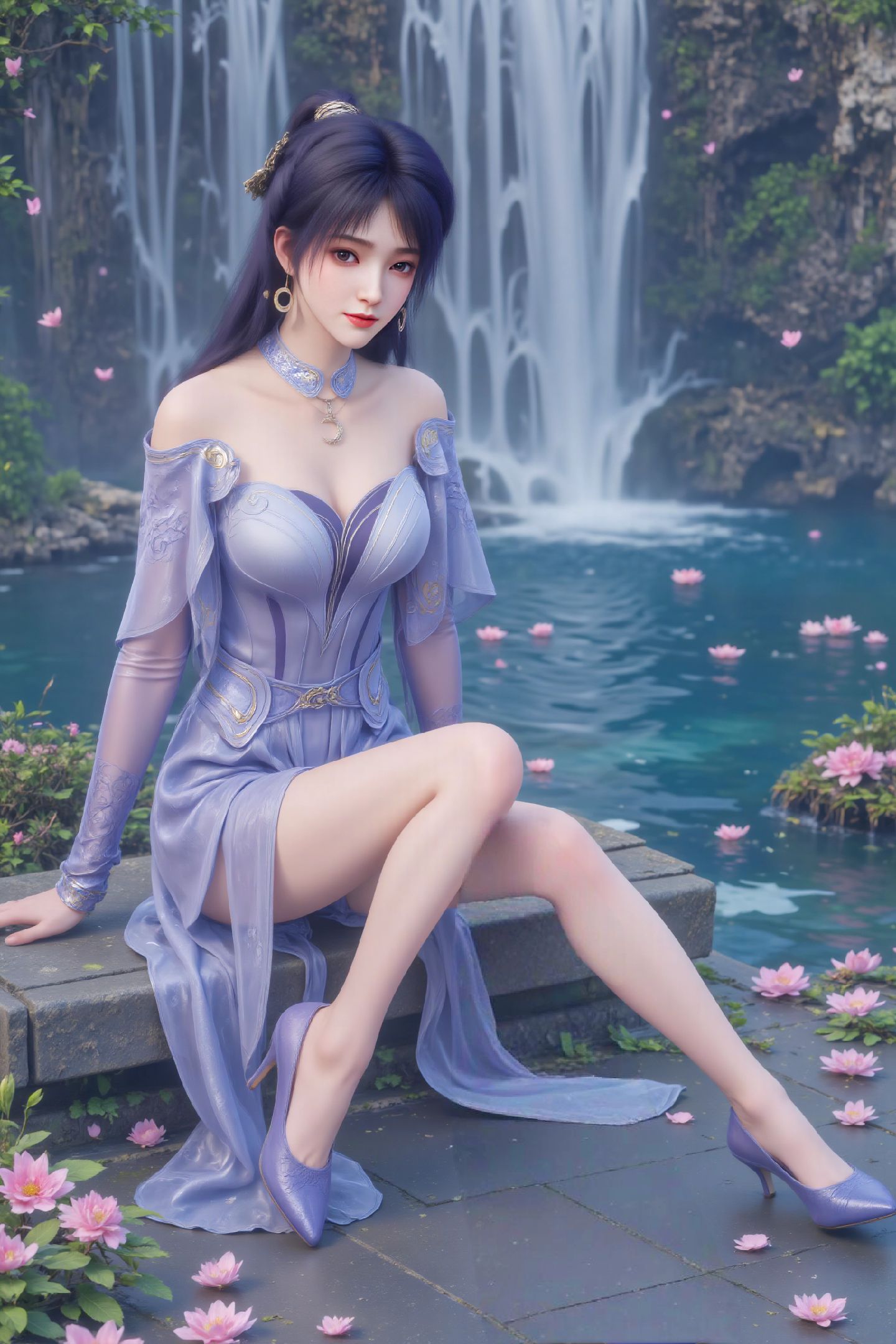 遮天-小月亮。#国漫美女 #二次元美图 #美图分享,第4张